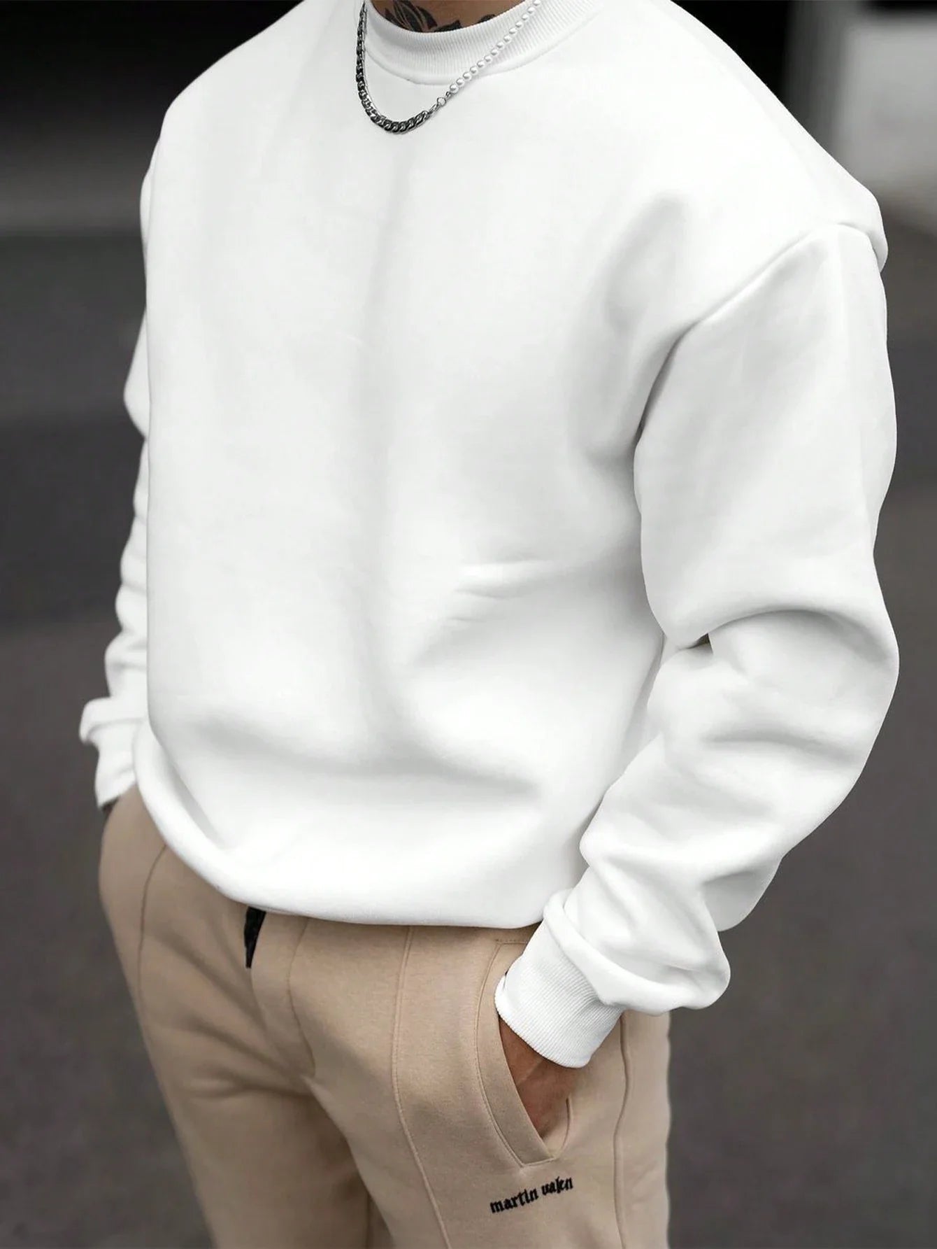 Men’s Sweater Plain - Amsterdam Sweater