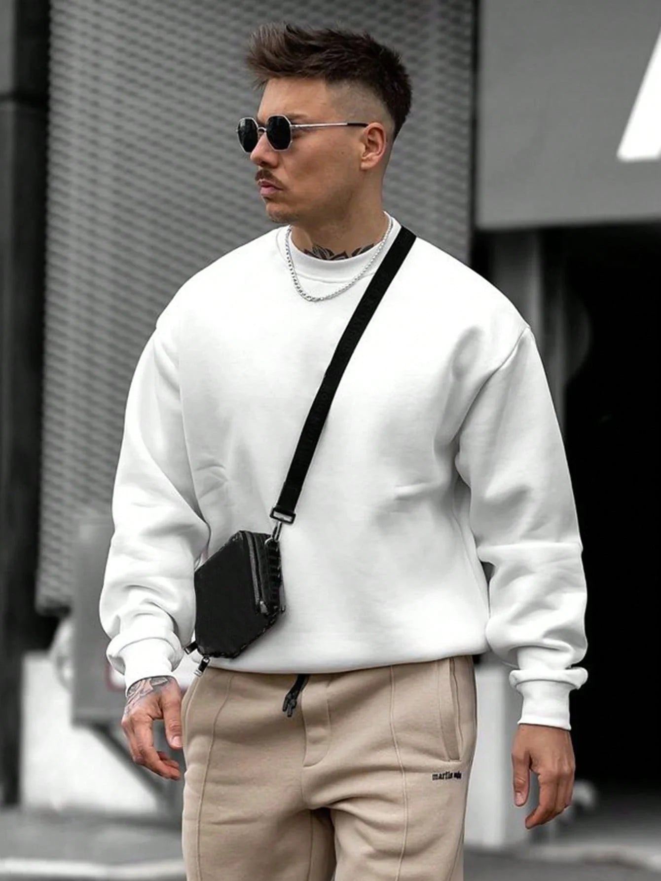 Men’s Sweater Plain - Amsterdam Sweater