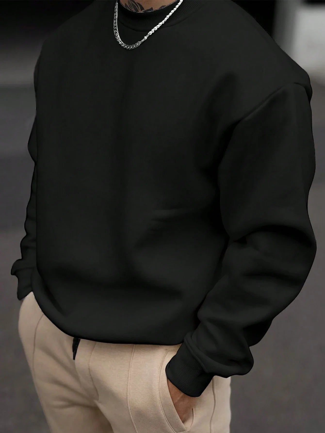 Men’s Sweater Plain - Amsterdam Sweater