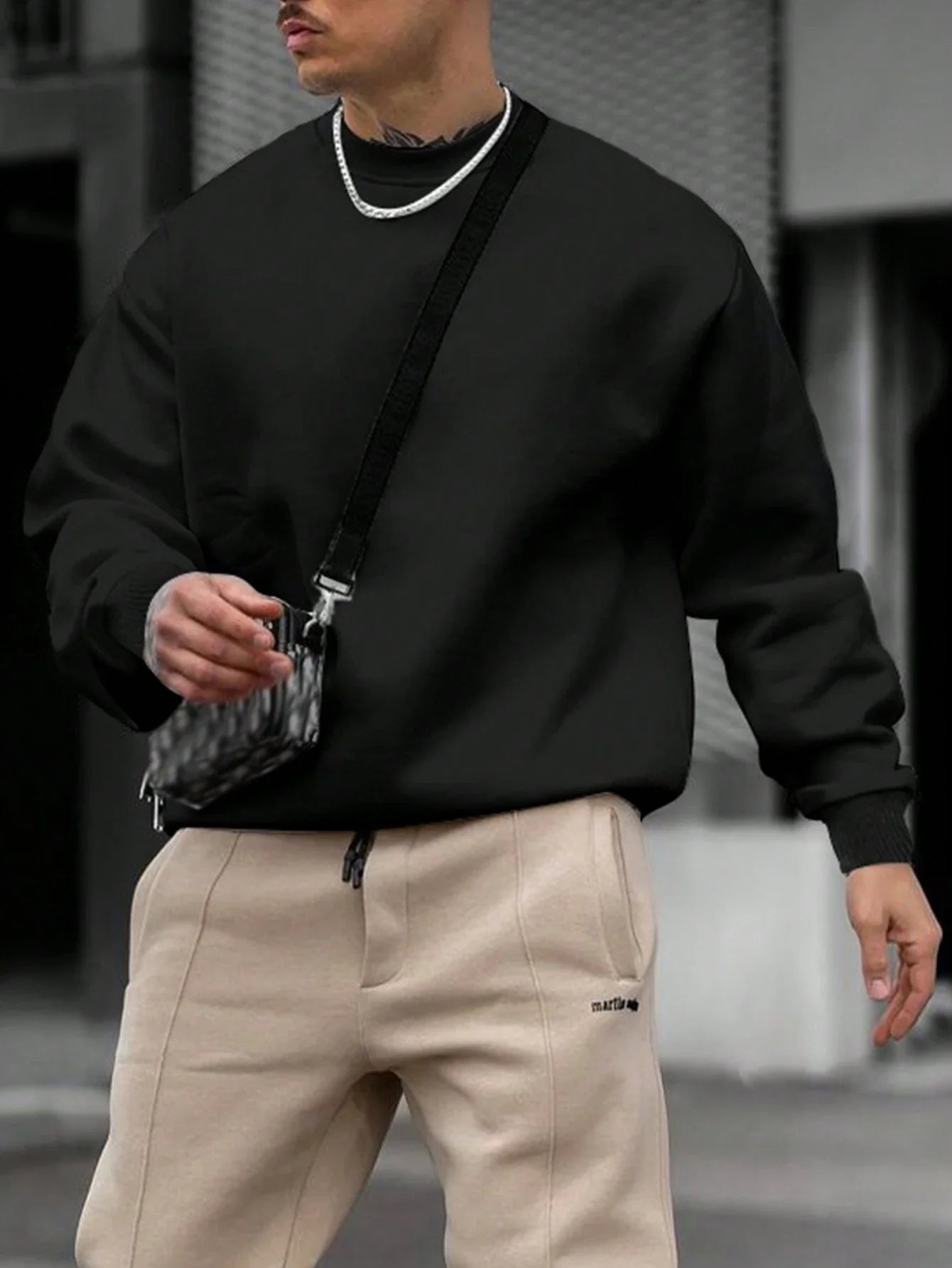 Men’s Sweater Plain - Amsterdam Sweater