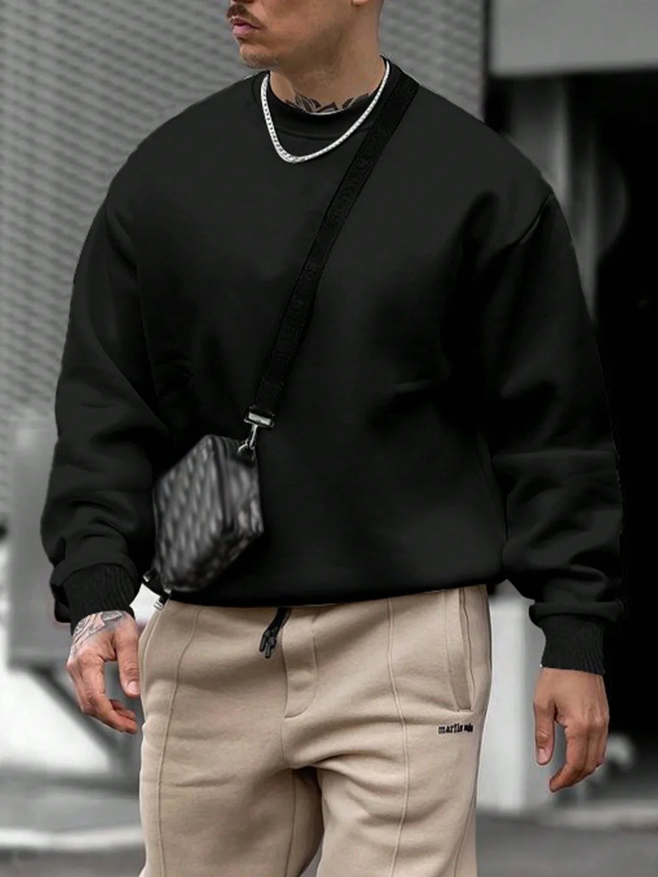Men’s Sweater Plain - Amsterdam Sweater