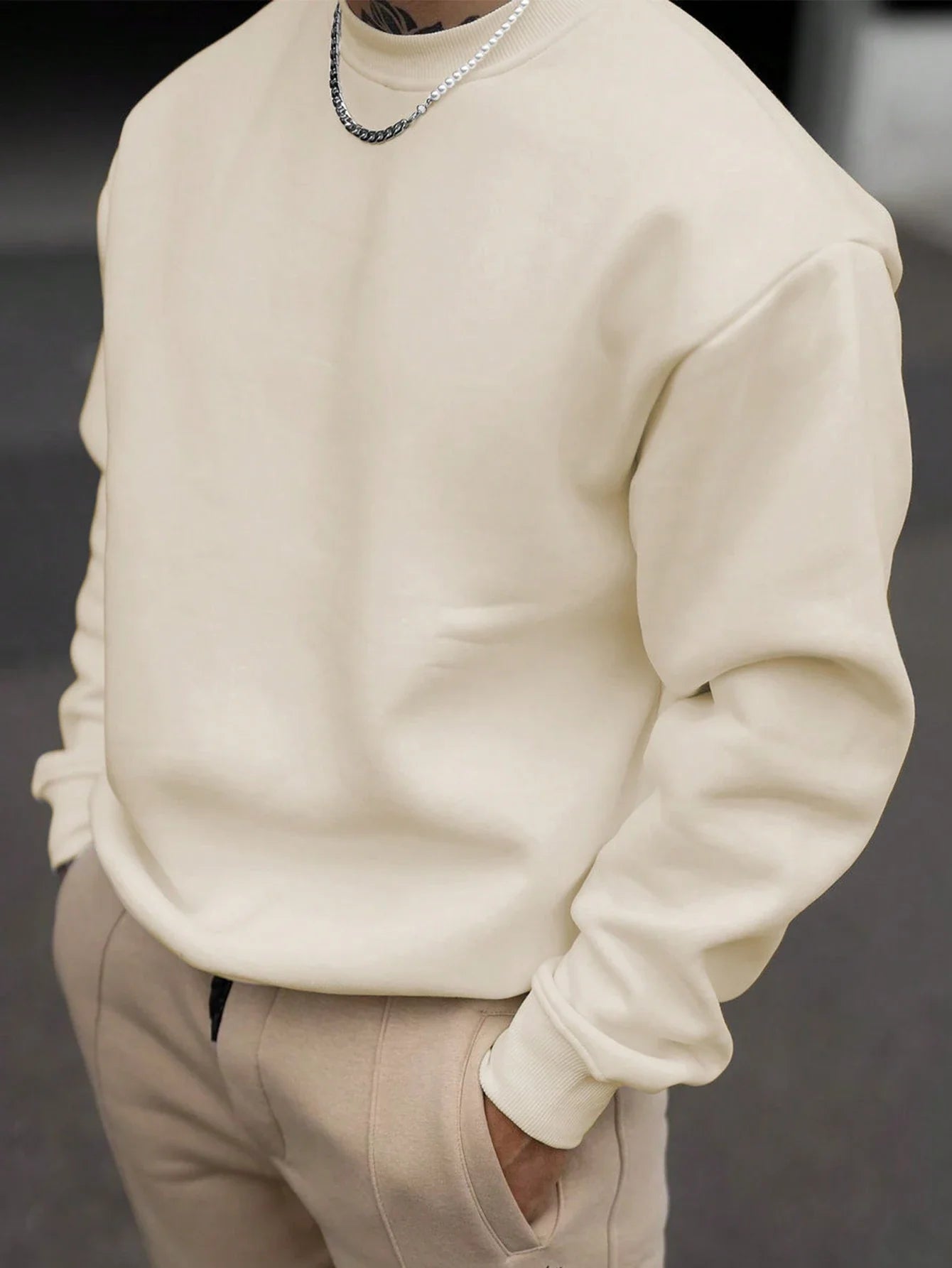 Men’s Sweater Plain - Amsterdam Sweater