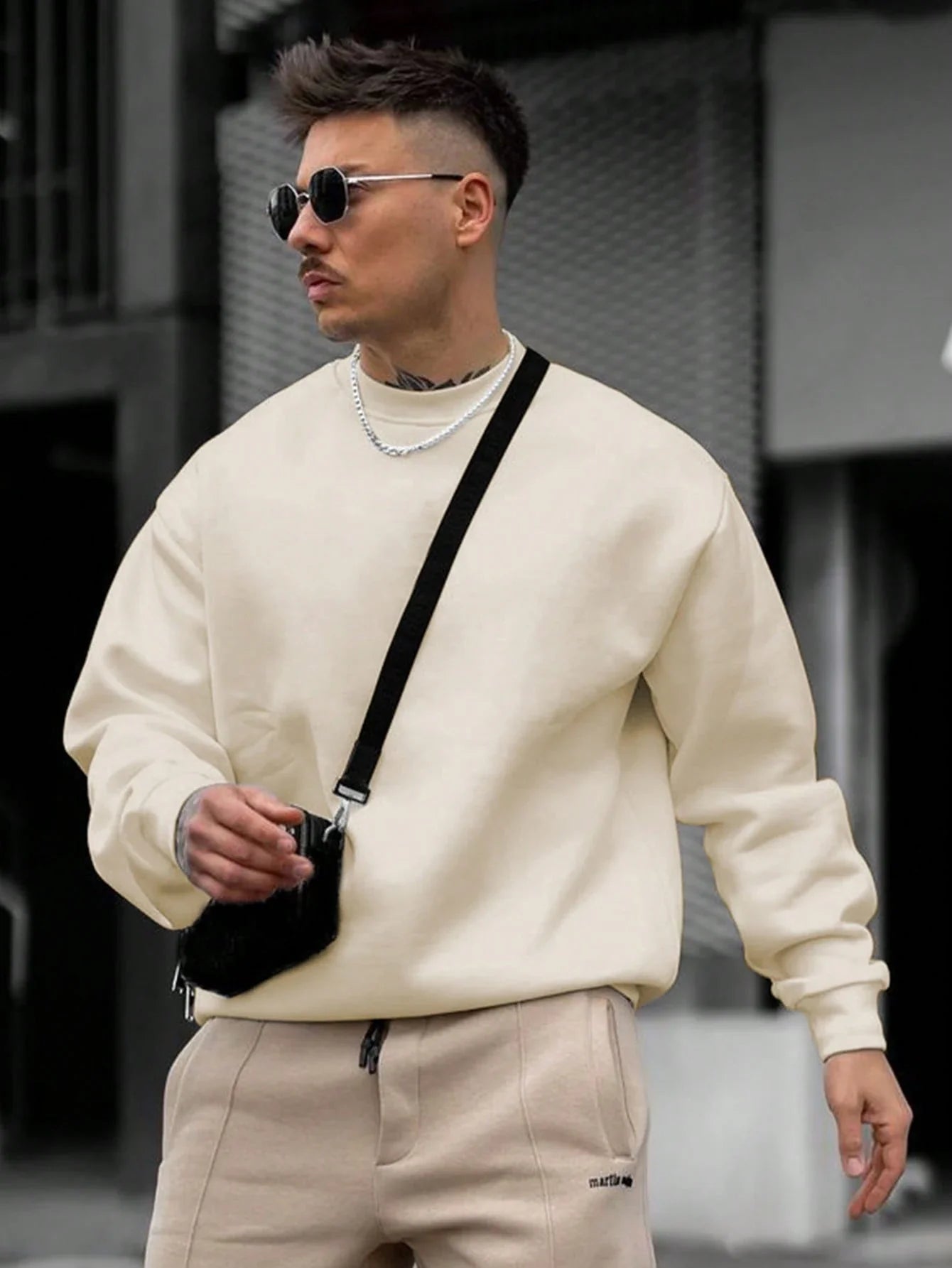 Men’s Sweater Plain - Amsterdam Sweater