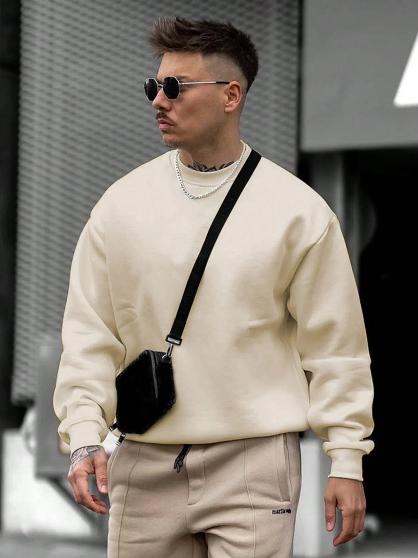 Men’s Sweater Plain - Amsterdam Sweater