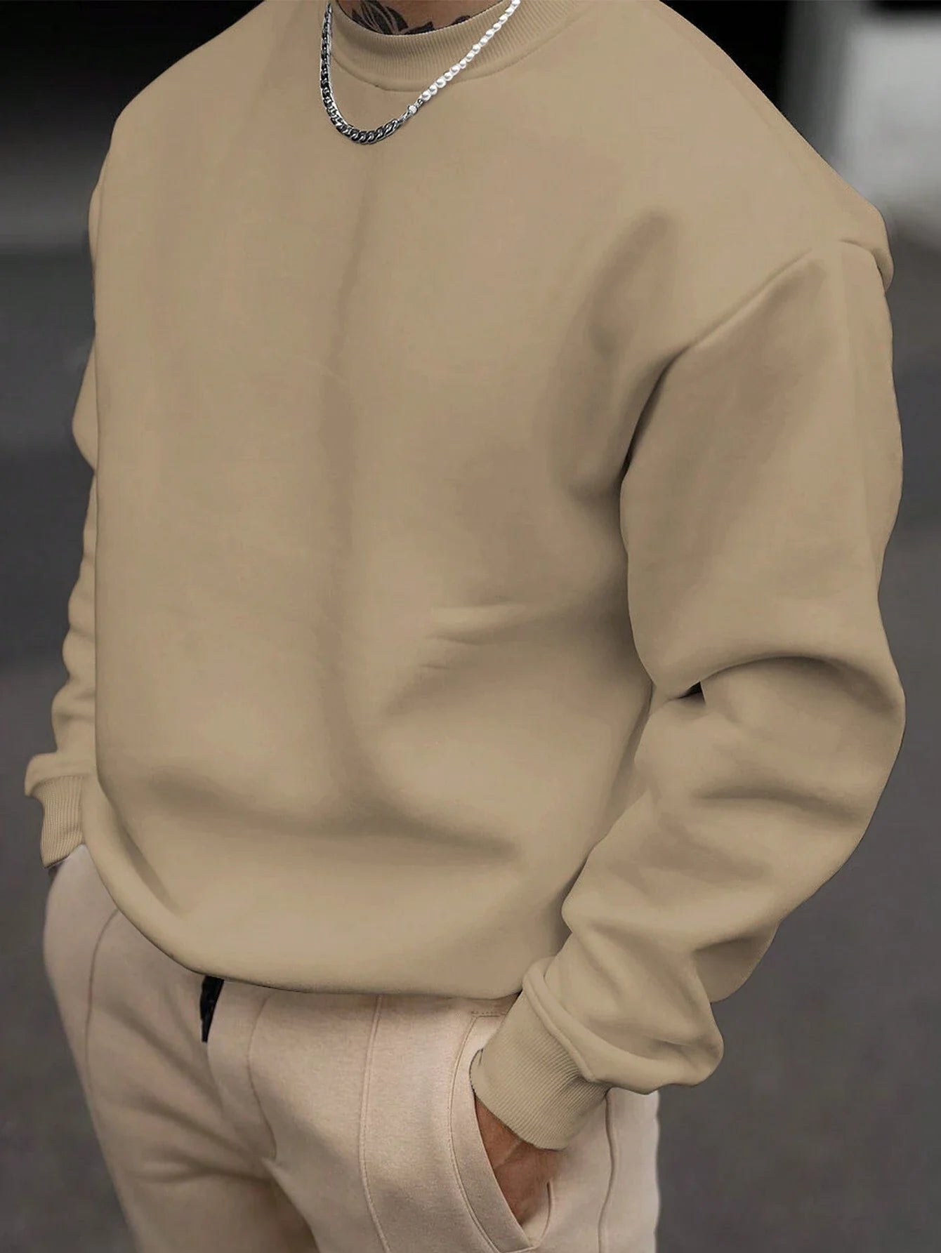 Men’s Sweater Plain - Amsterdam Sweater