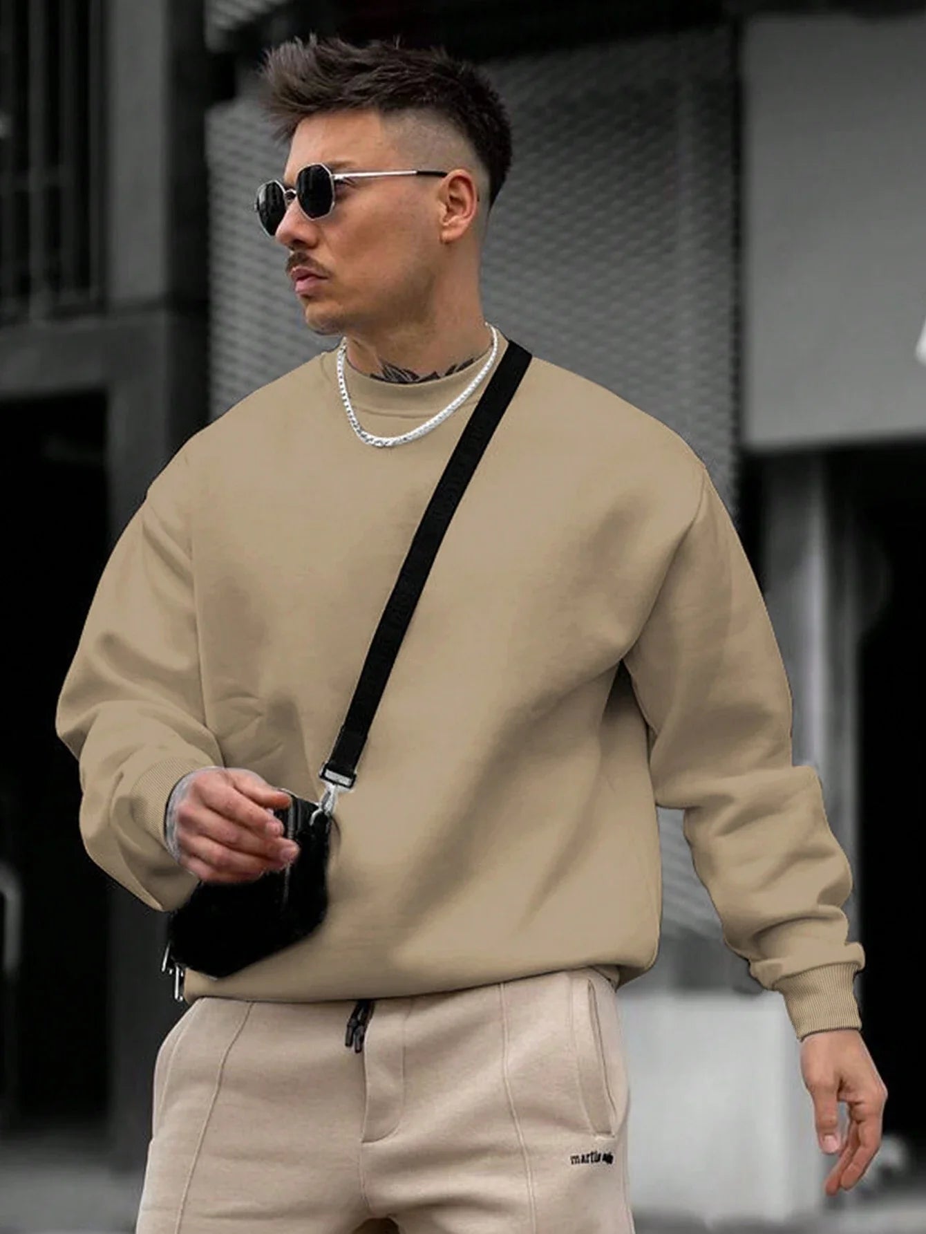 Men’s Sweater Plain - Amsterdam Sweater