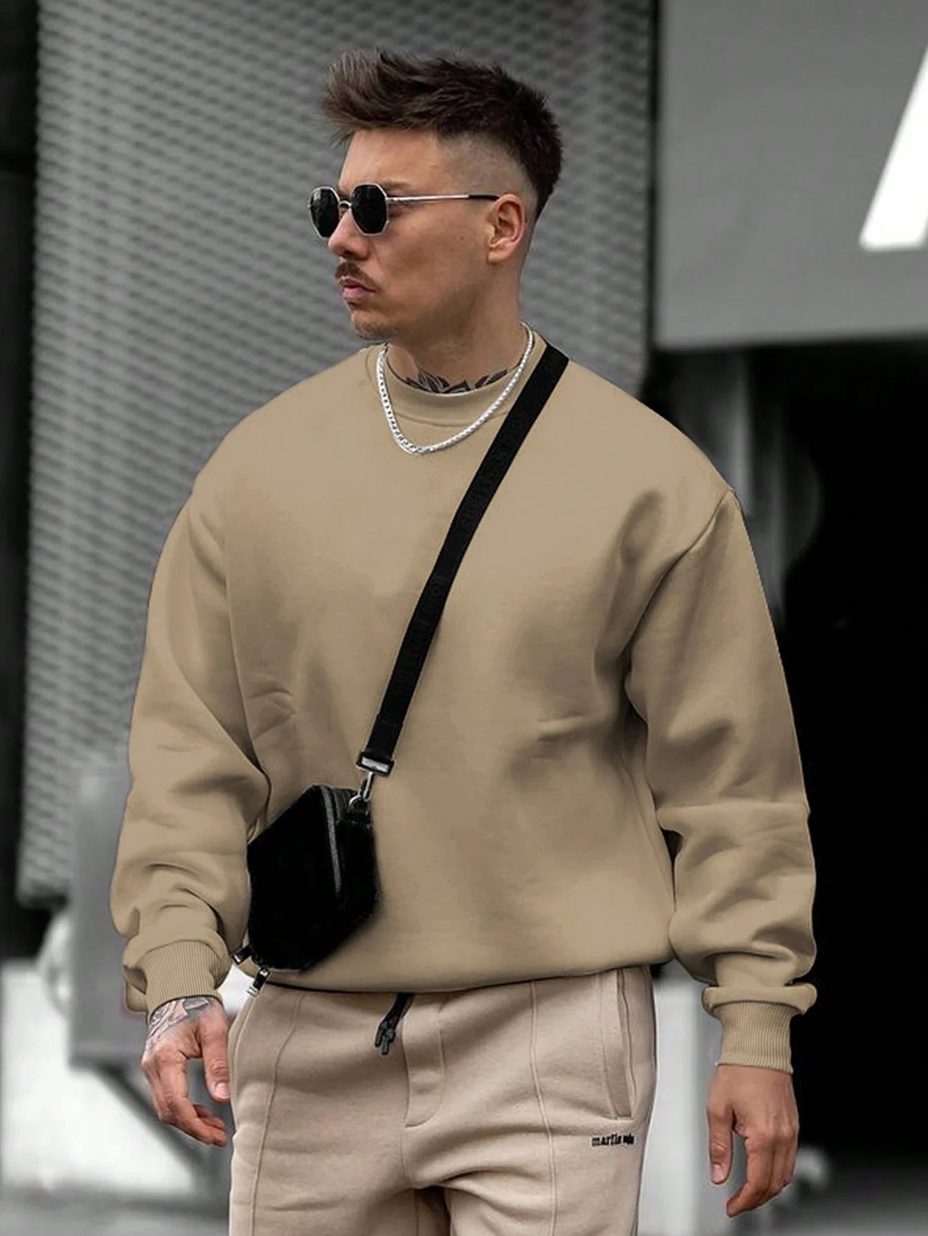 Men’s Sweater Plain - Amsterdam Sweater
