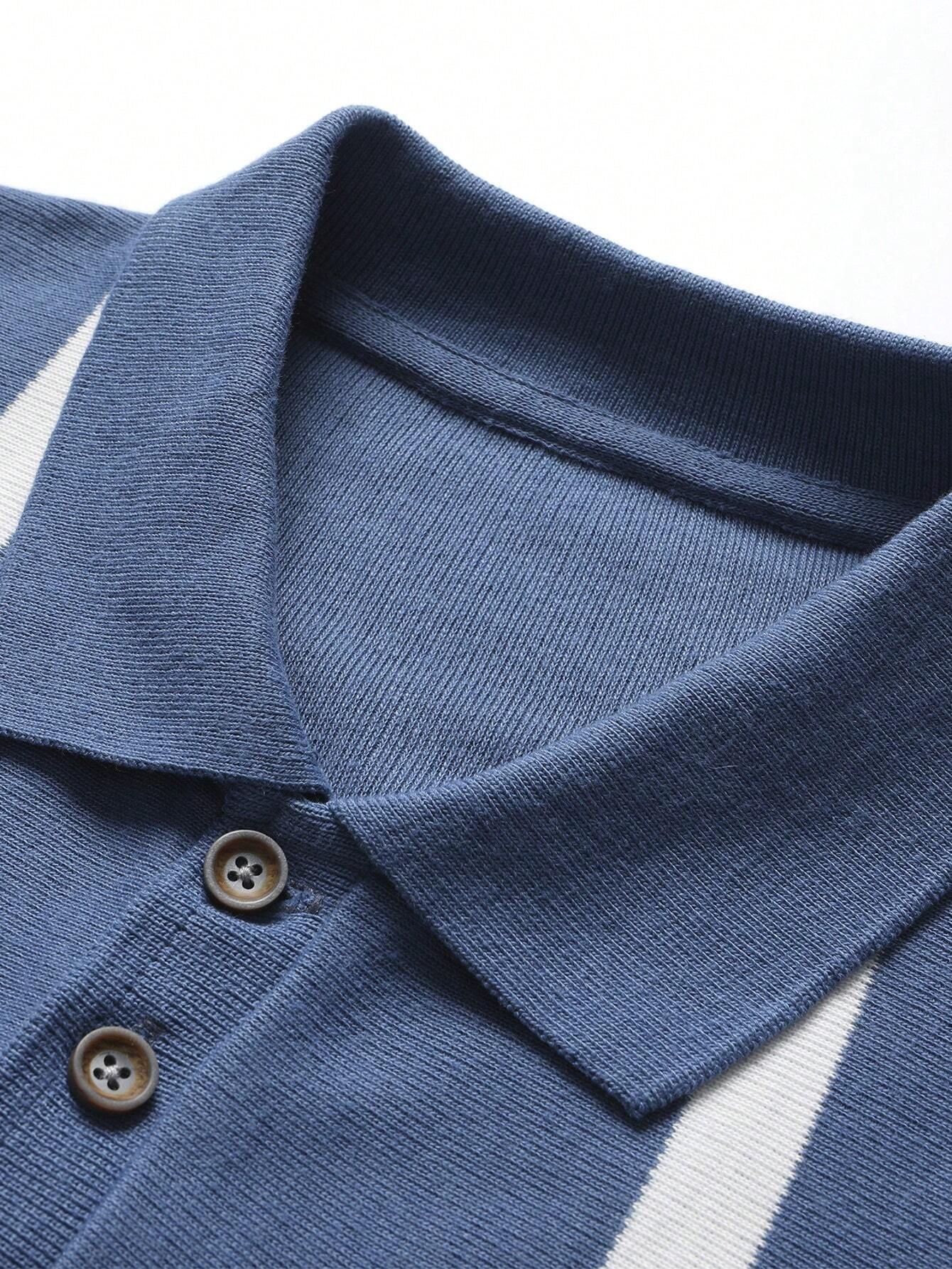 Men’s Striped Polo Shirt – Manilla Shirt