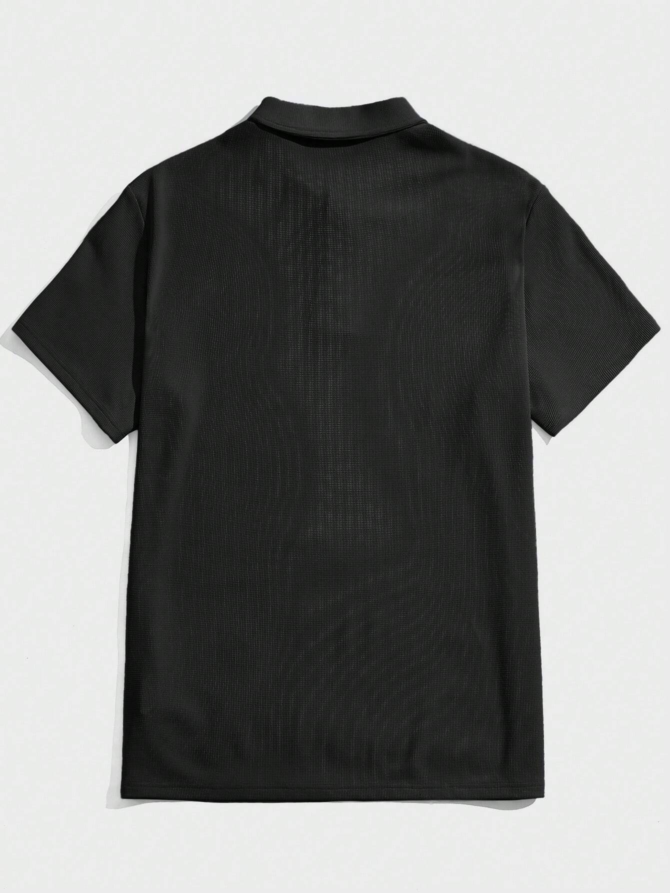 Men’s Textured Polo Shirt – Athens Shirt