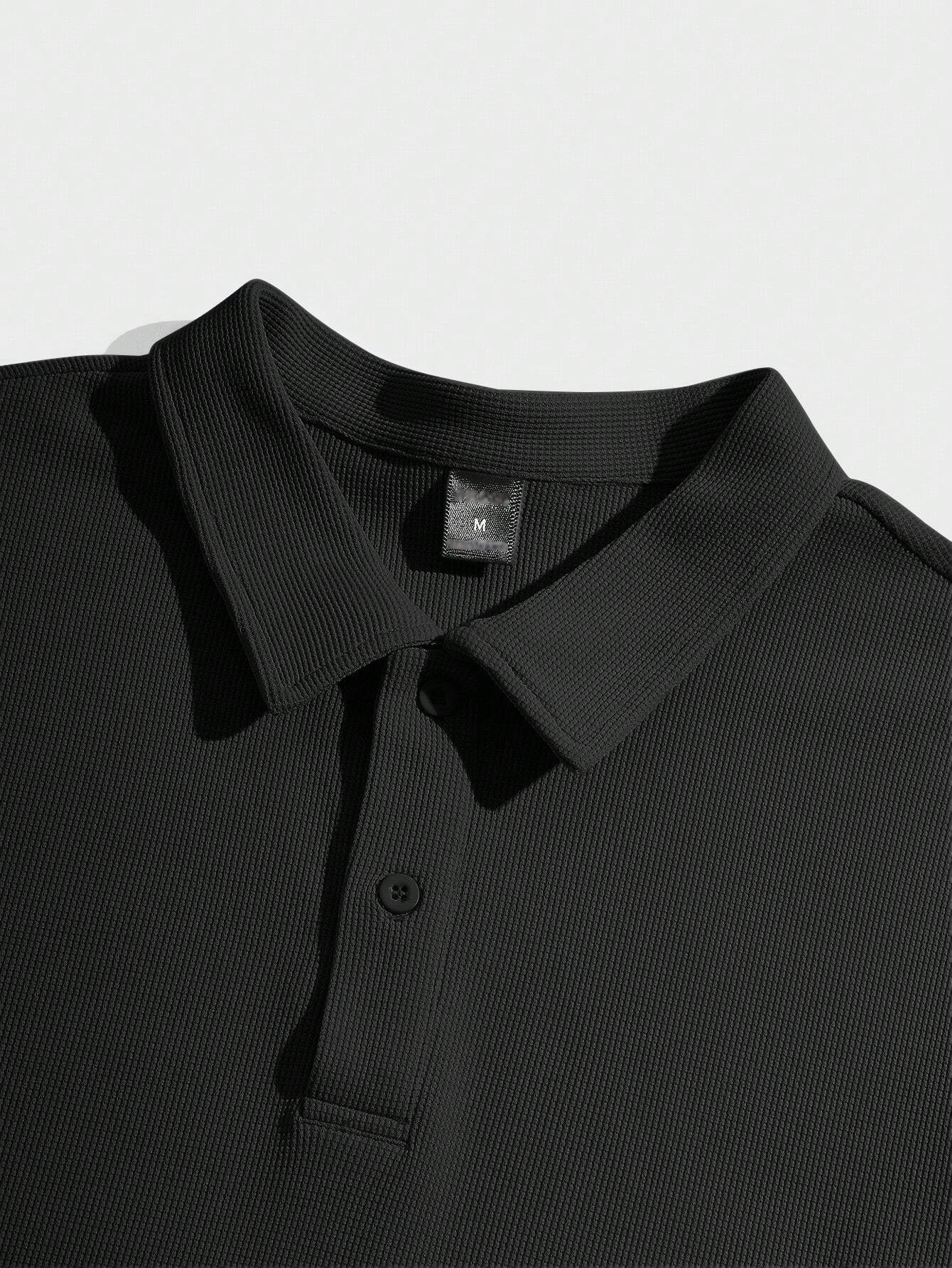 Men’s Textured Polo Shirt – Athens Shirt
