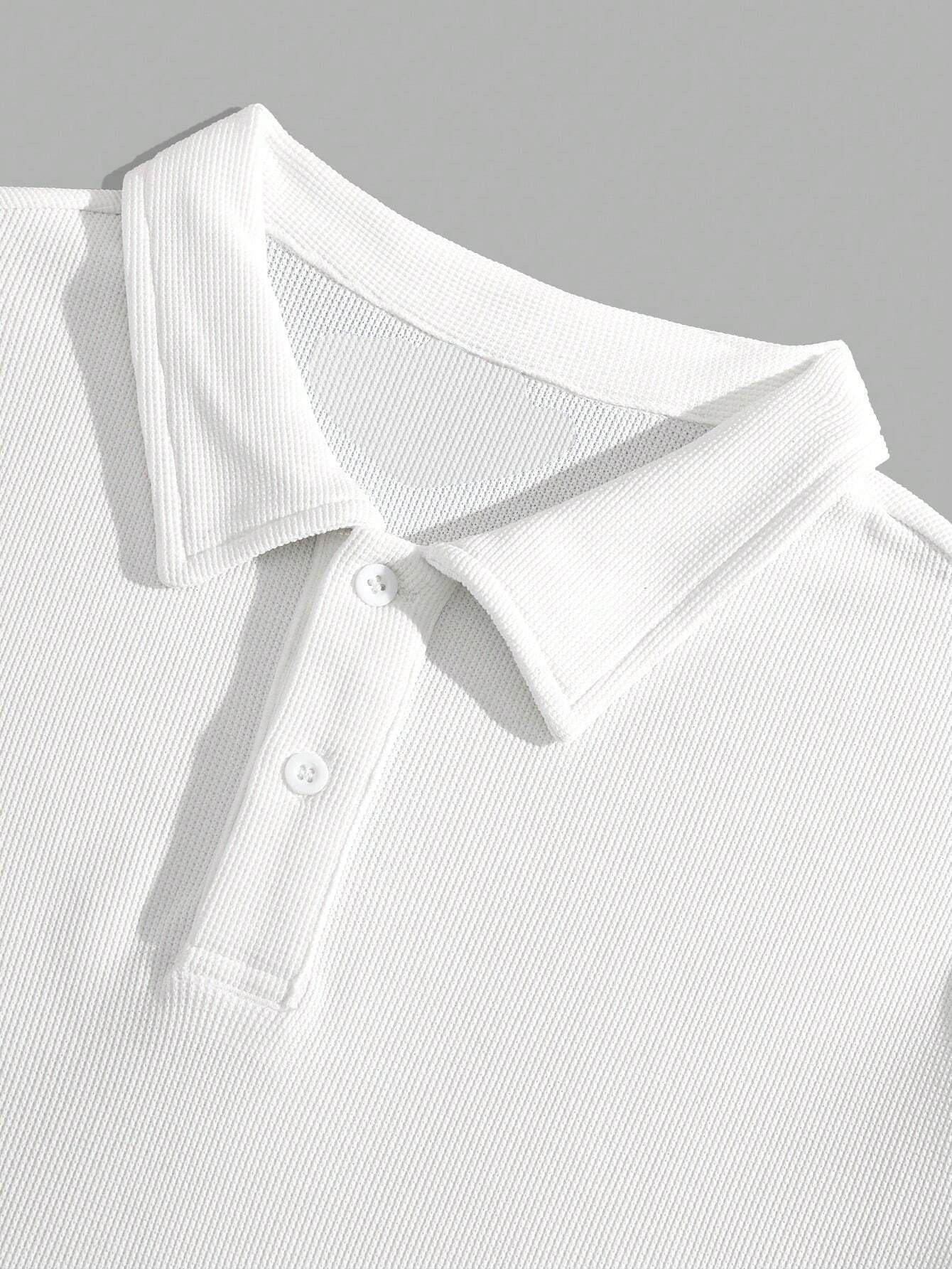 Men’s Textured Polo Shirt – Athens Shirt