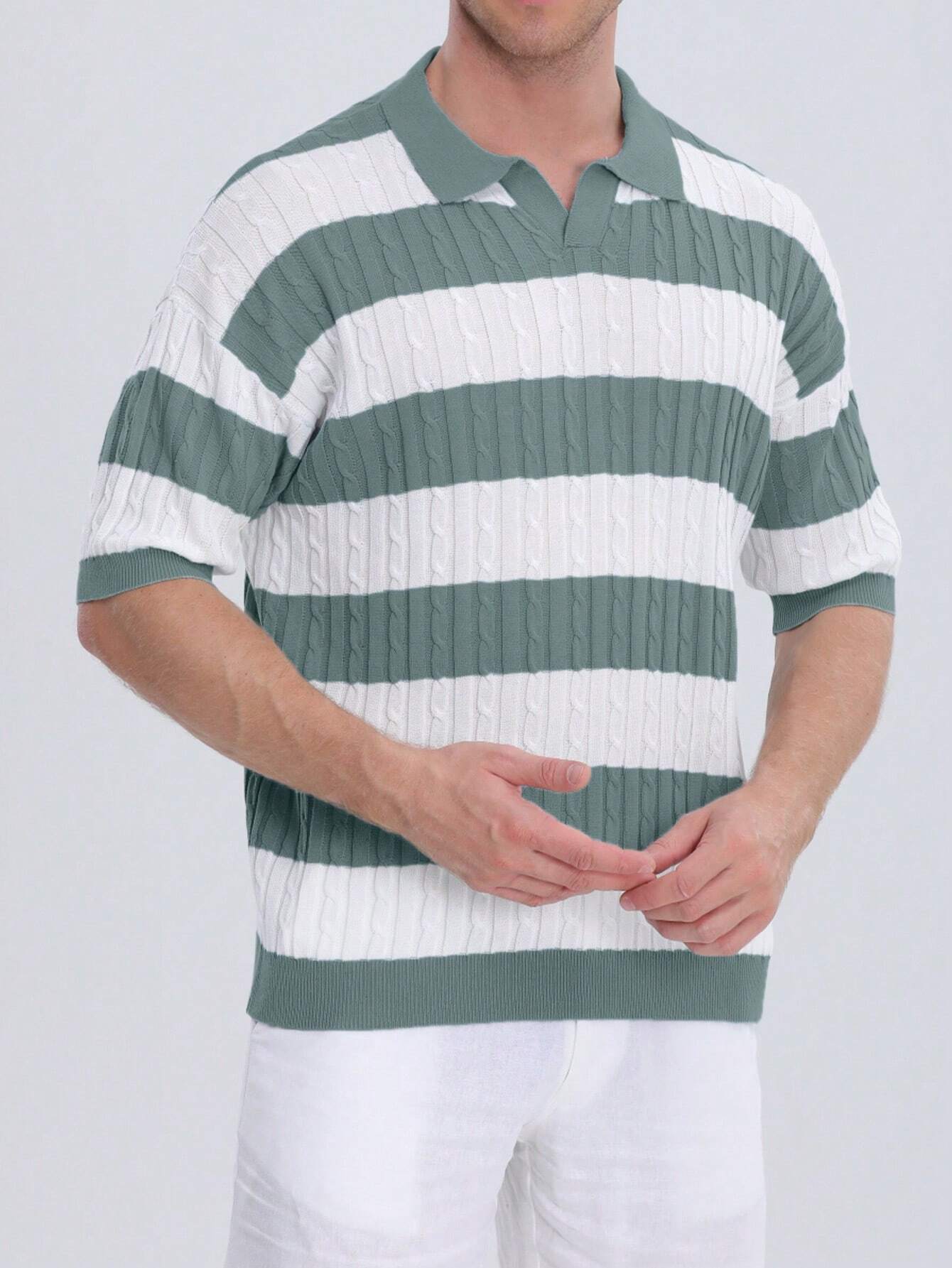 Men’s Textured Polo Shirt – Bergamo Polo Shirt