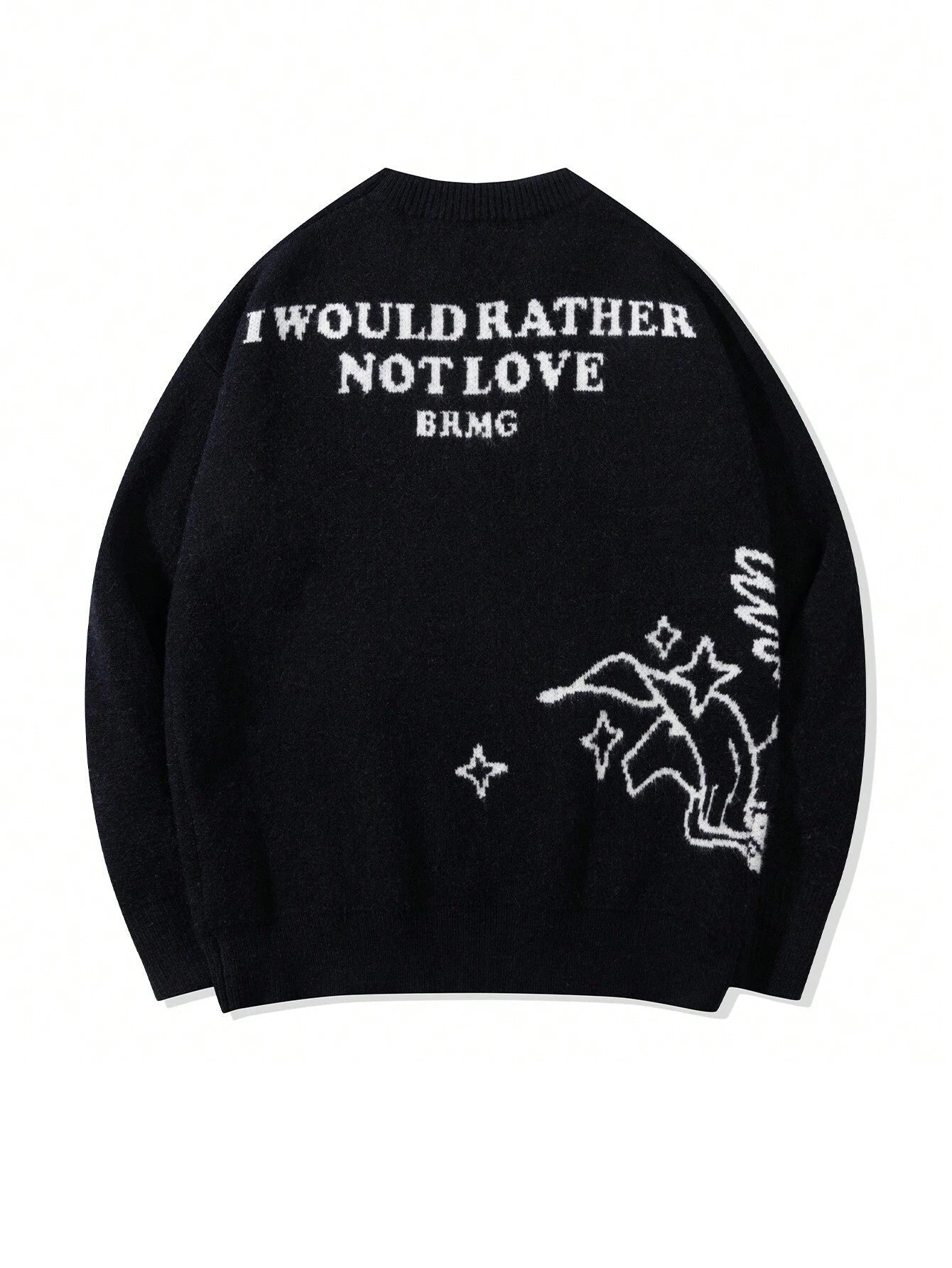 Men’s Printed Sweater – Cupid Love Sweater