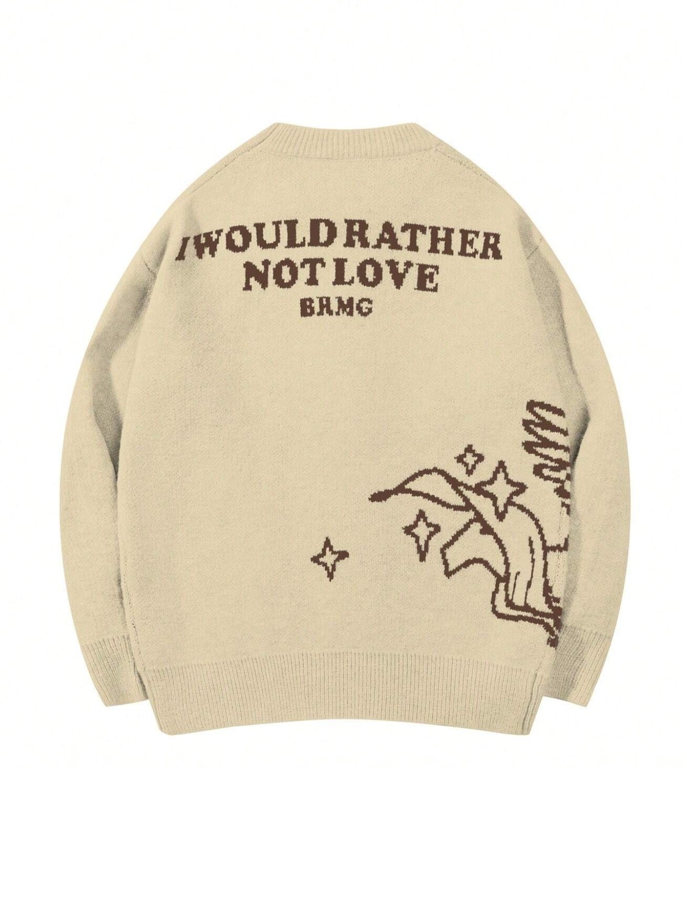 Men’s Printed Sweater – Cupid Love Sweater