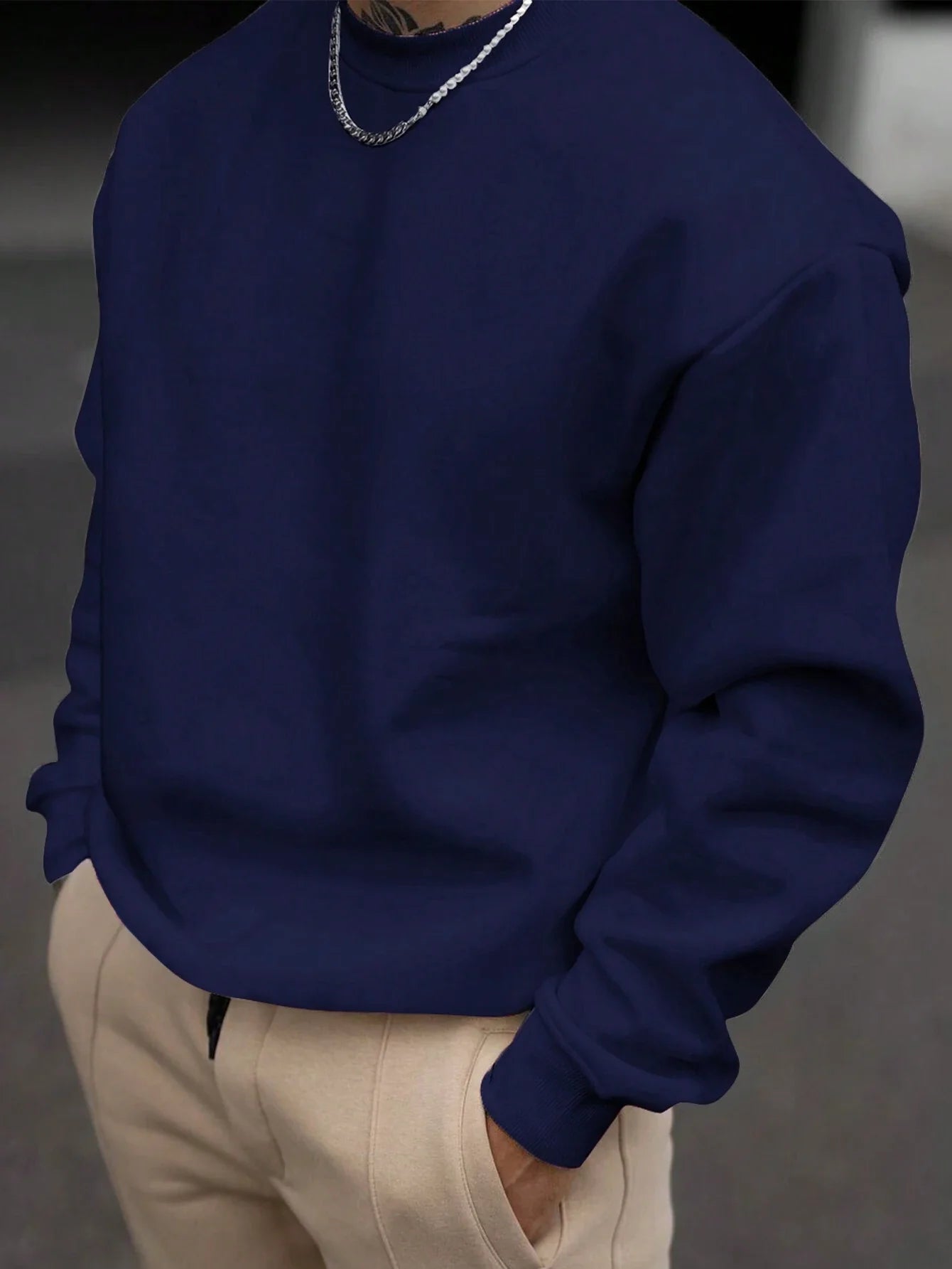 Men’s Sweater Plain - Amsterdam Sweater