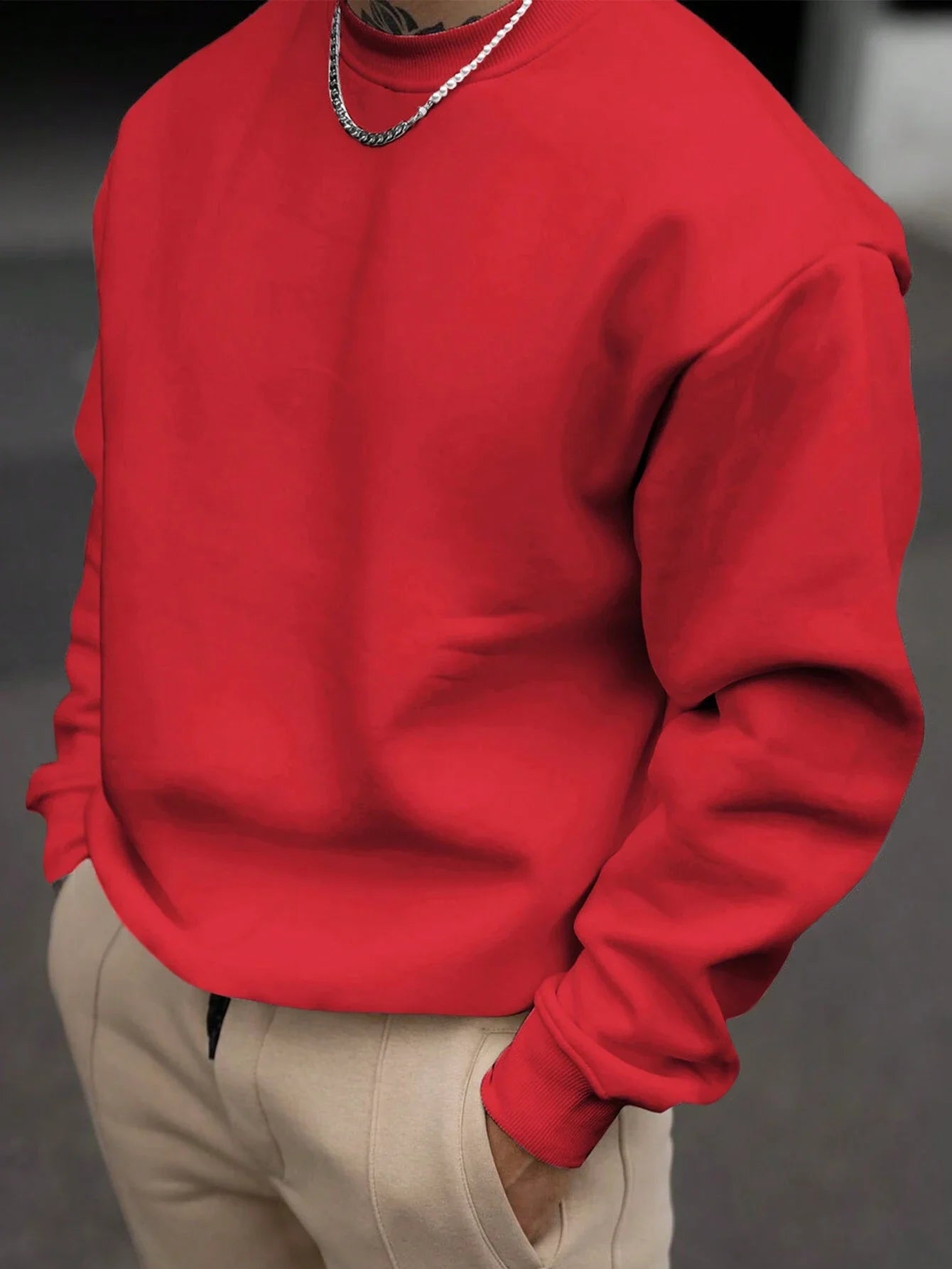 Men’s Sweater Plain - Amsterdam Sweater
