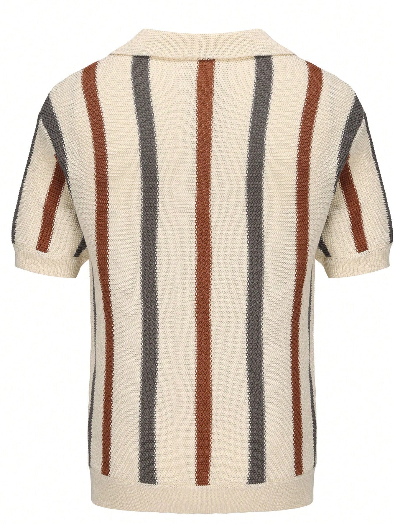 Men’s Striped Knit Polo Shirt – Malta Polo Shirt
