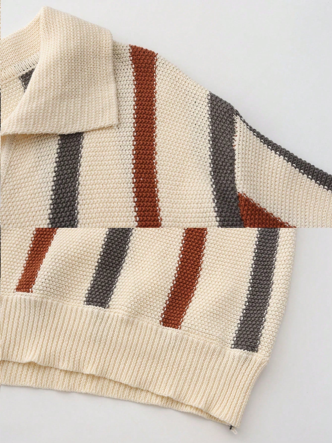 Men’s Striped Knit Polo Shirt – Malta Polo Shirt