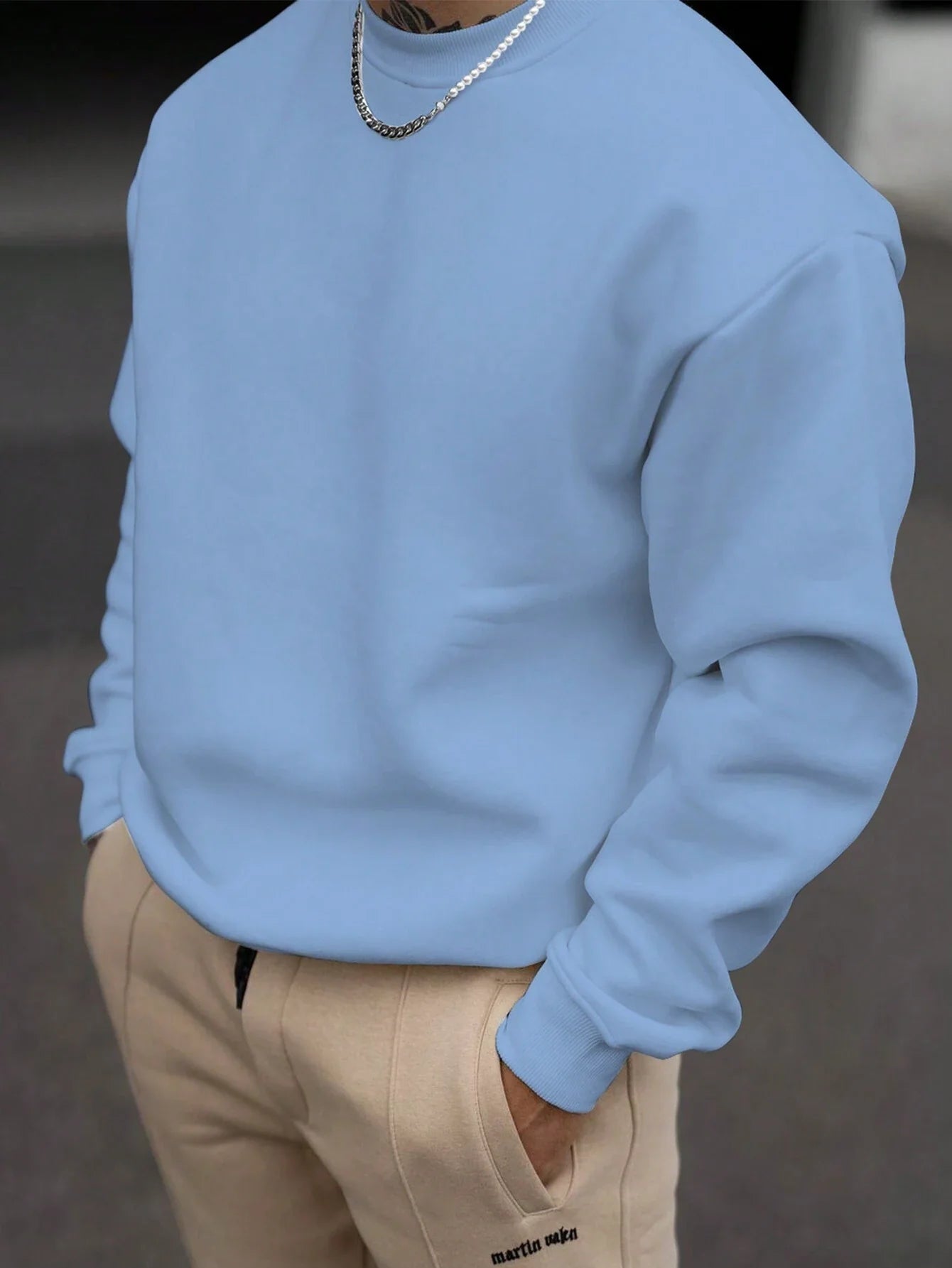 Men’s Sweater Plain - Amsterdam Sweater