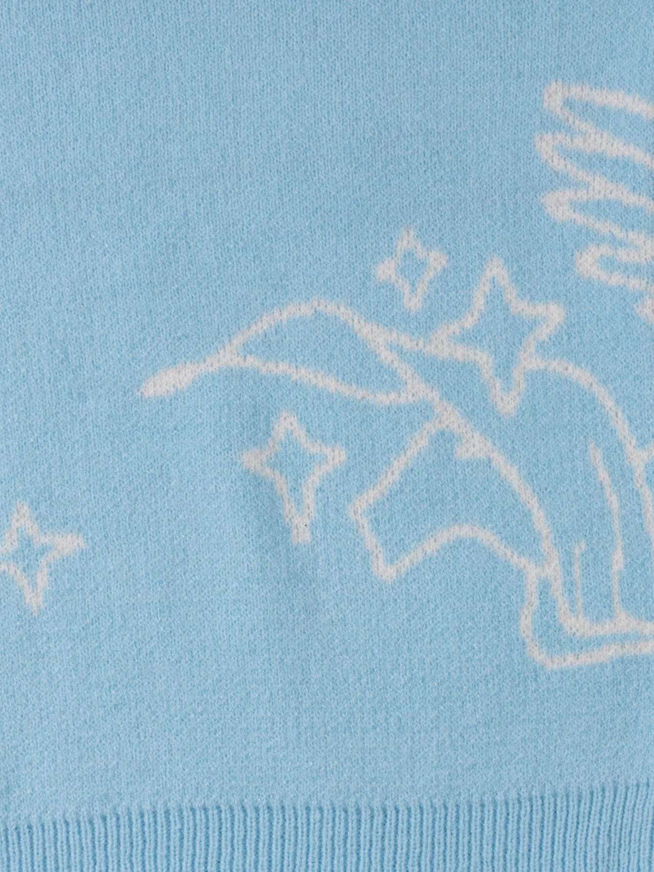 Men’s Printed Sweater – Cupid Love Sweater