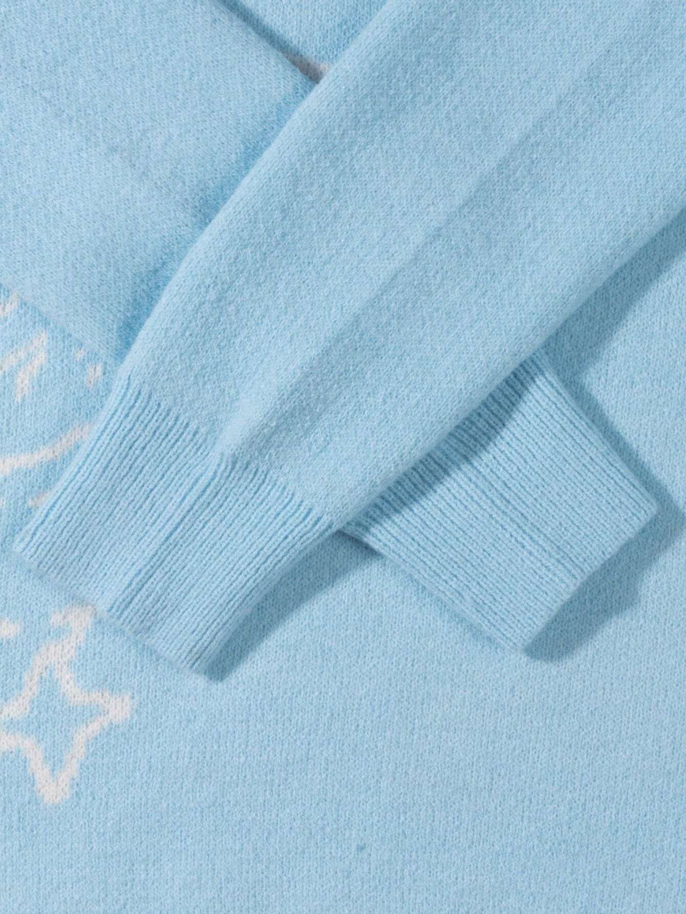 Men’s Printed Sweater – Cupid Love Sweater