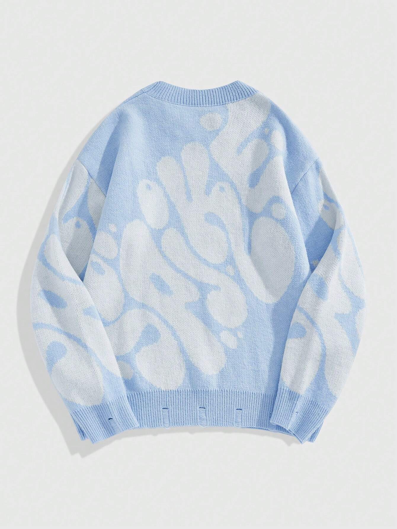 Men’s Printed Sweater - Sweater Spike