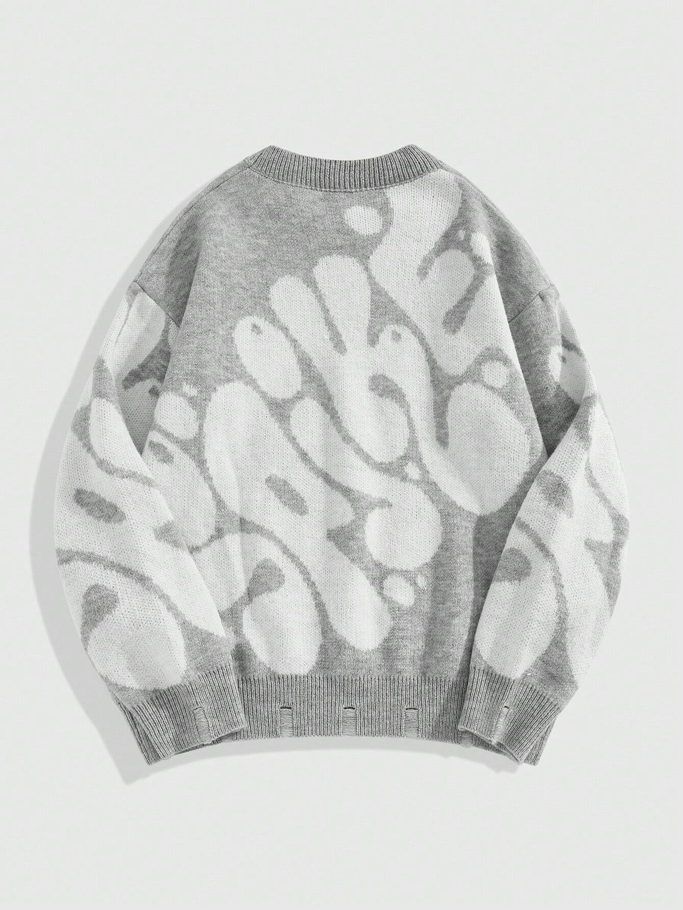 Men’s Printed Sweater - Sweater Spike