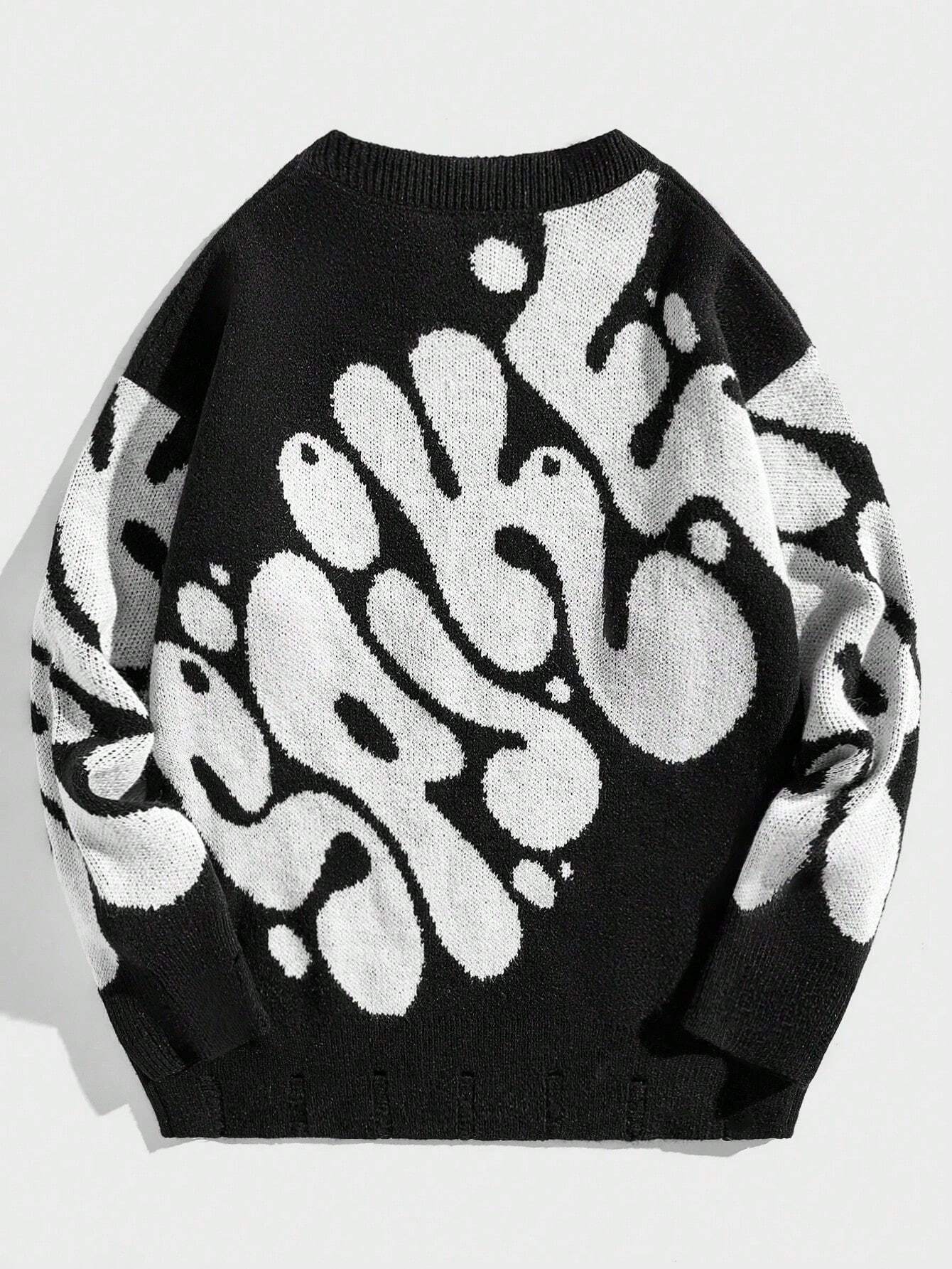 Men’s Printed Sweater - Sweater Spike