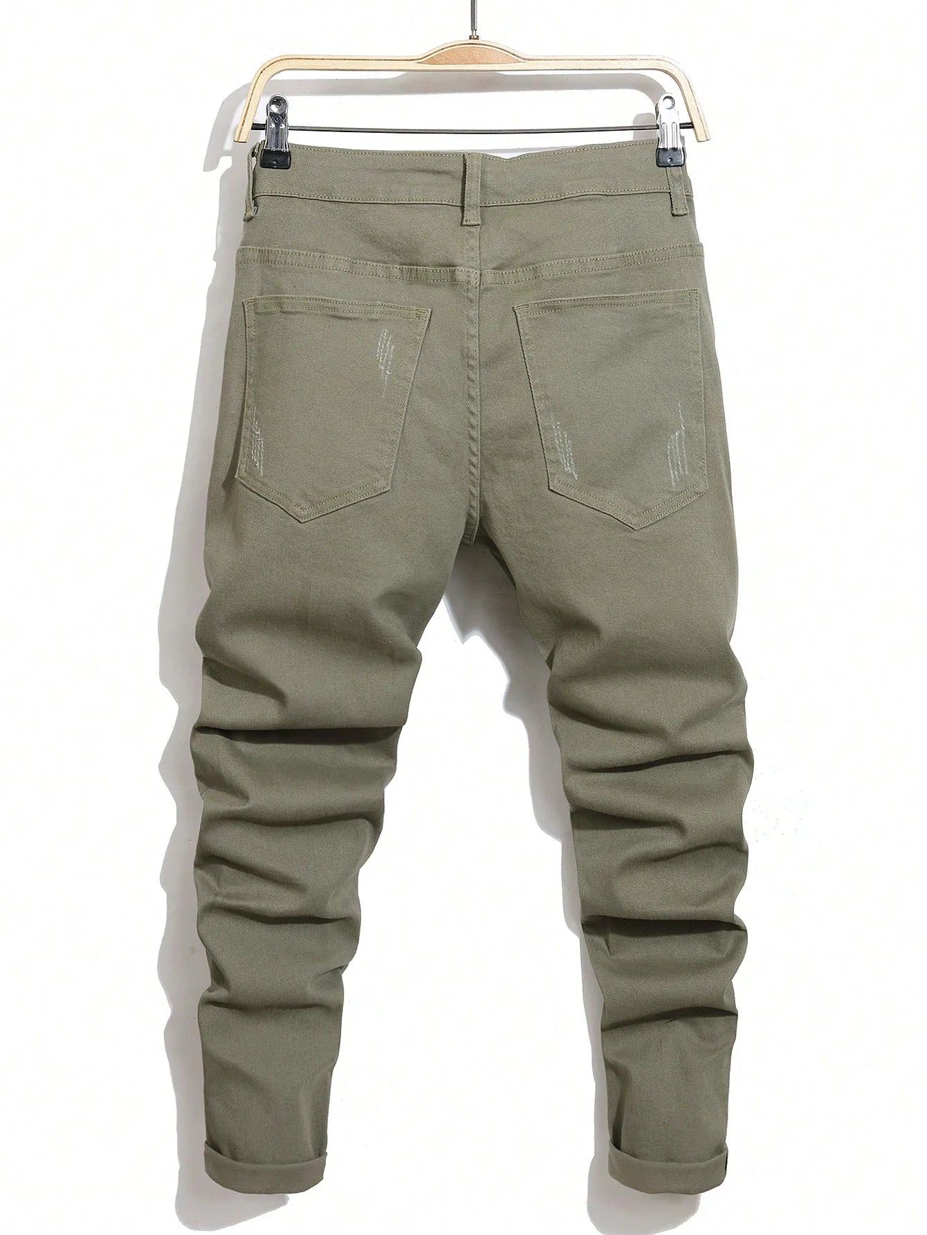 Men’s Distressed Jeans with Details – Dallas Jeans