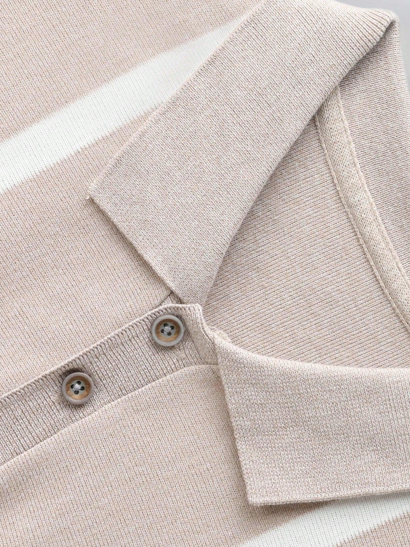 Men’s Striped Polo Shirt – Manilla Shirt