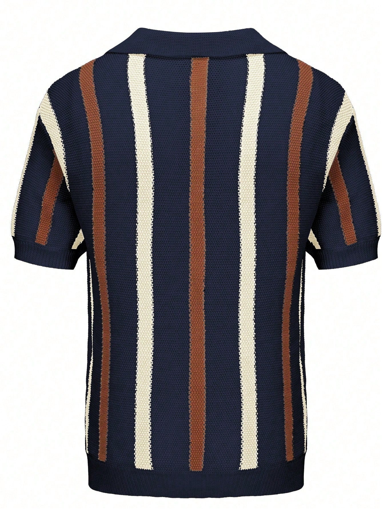 Men’s Striped Knit Polo Shirt – Malta Polo Shirt