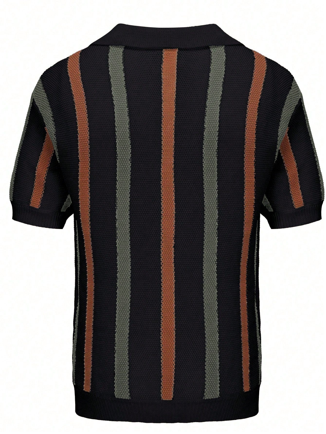 Men’s Striped Knit Polo Shirt – Malta Polo Shirt