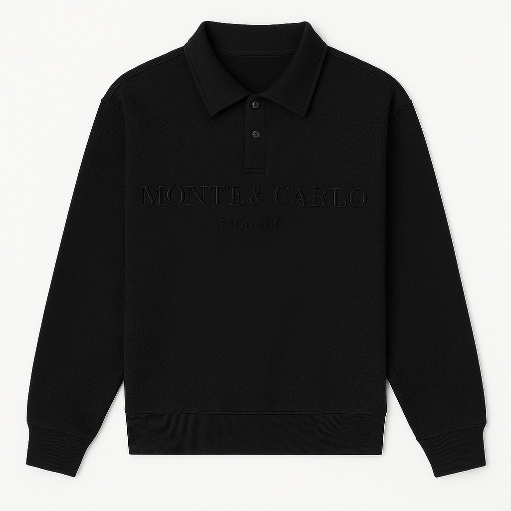 Men’s Embroidered Sweater – Monte Carlo Sweater