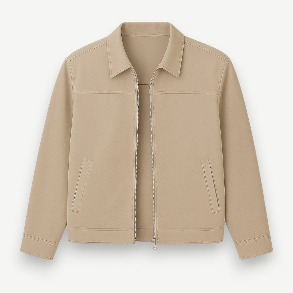 Beige Linen Zip Up Saharienne Jacketロエベ Original_ecom-PFCA0LP07029500R.jpg