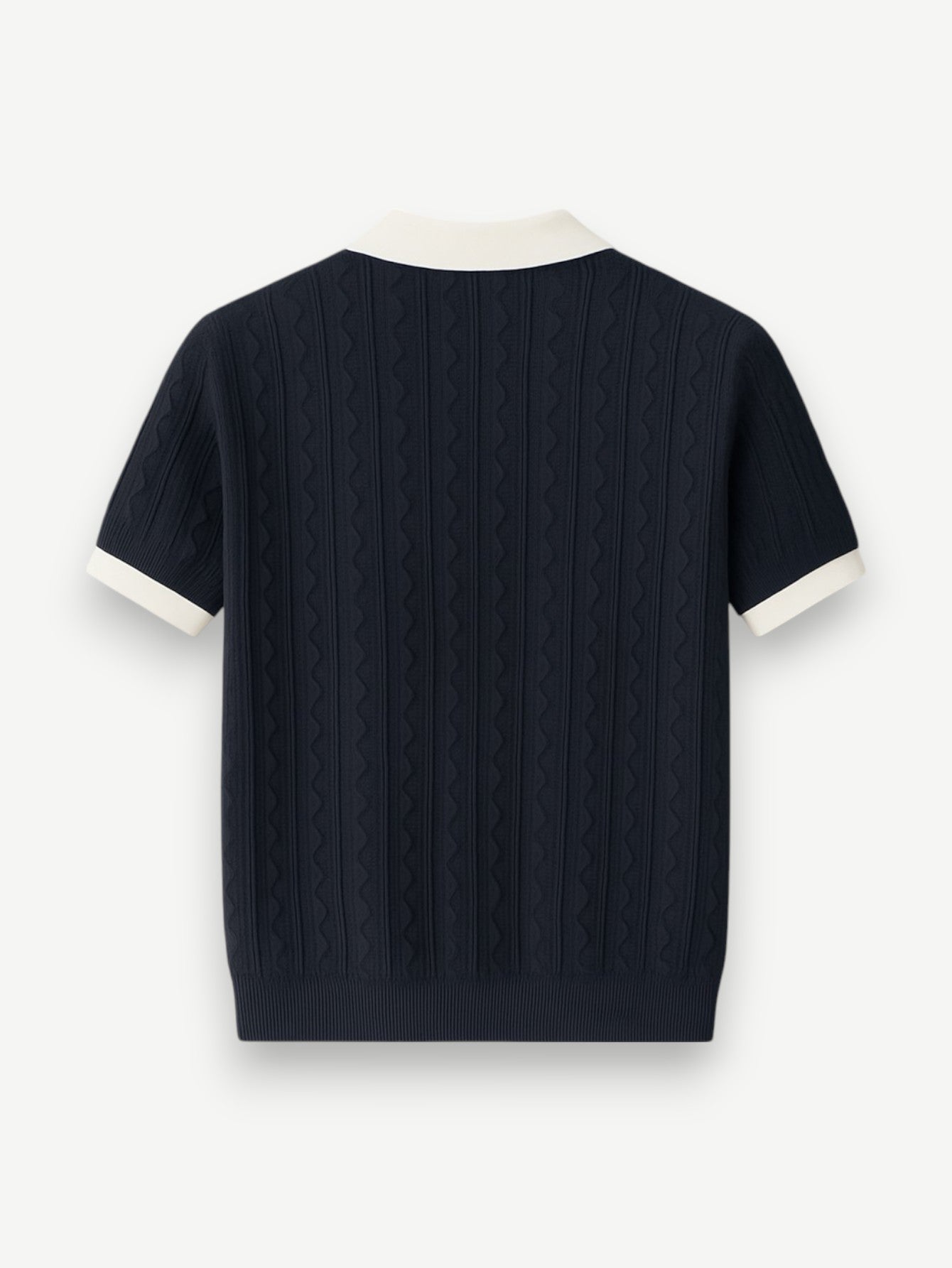 Men’s Textured Polo Shirt – Ravello Shirt