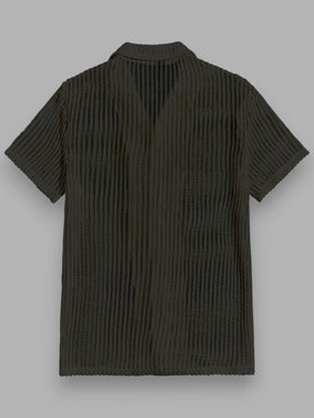 Men’s Knit Button-Down Shirt – Palawan Shirt