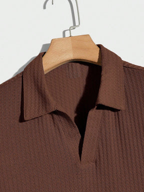 Men’s Knit Polo Shirt – Maldives Shirt