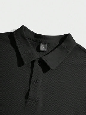 Men’s Textured Polo Shirt – Athens Shirt