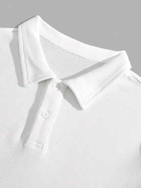 Men’s Textured Polo Shirt – Athens Shirt