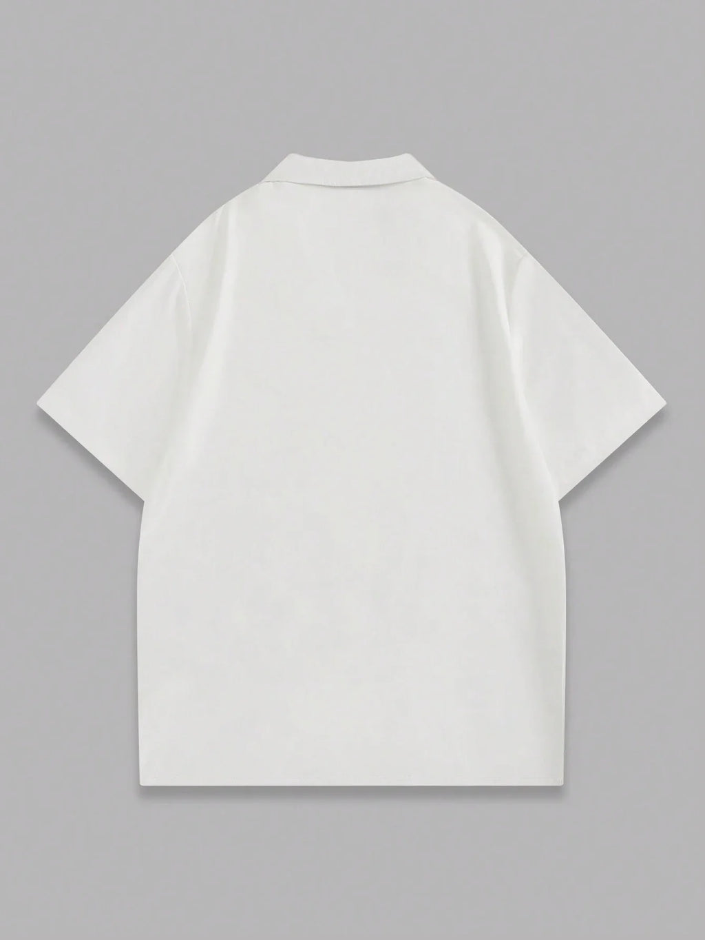 White Button-Up Shirt with Angels – Angel Legacy Shirt