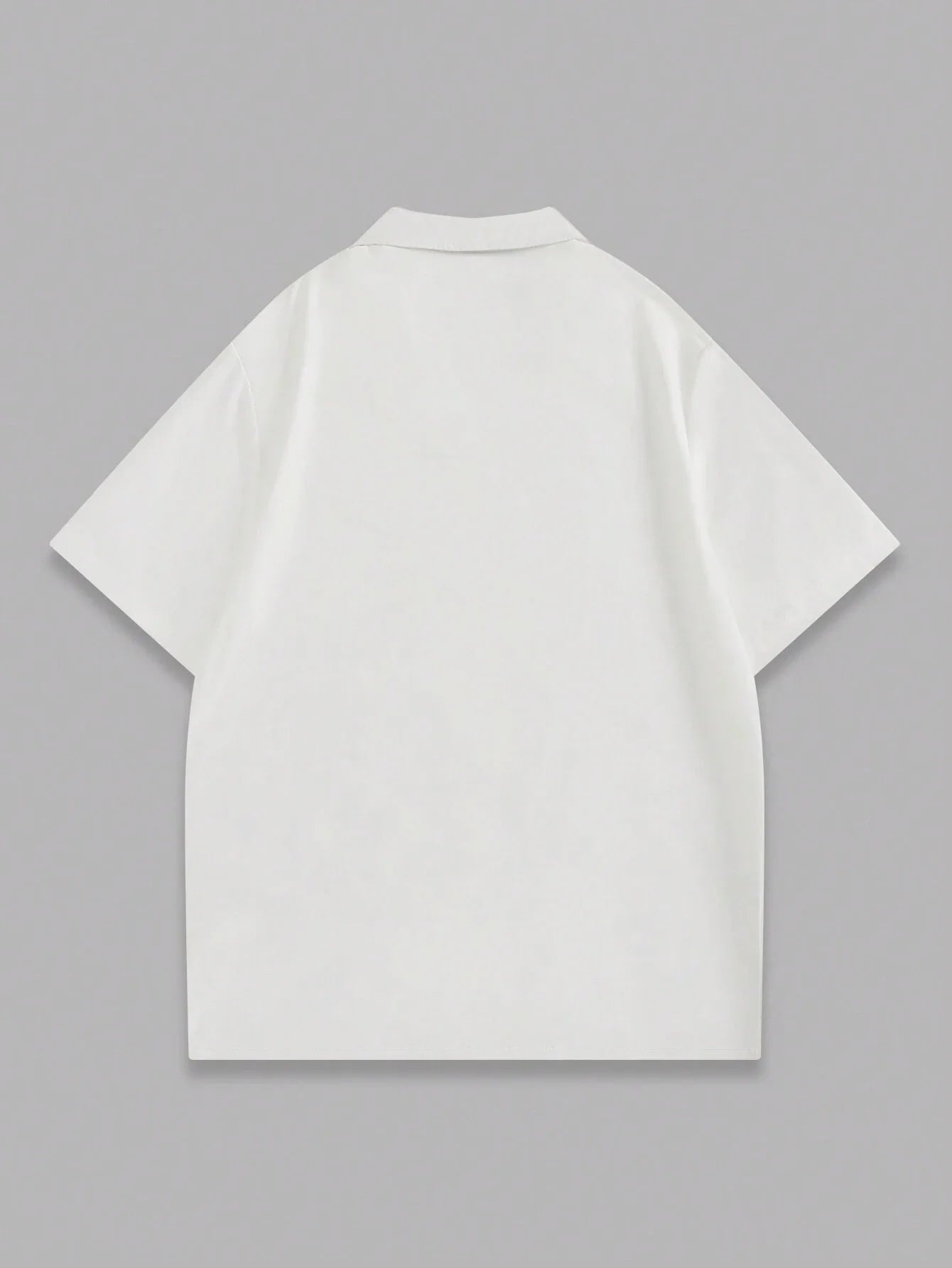 White Button-Up Shirt with Angels – Angel Legacy Shirt