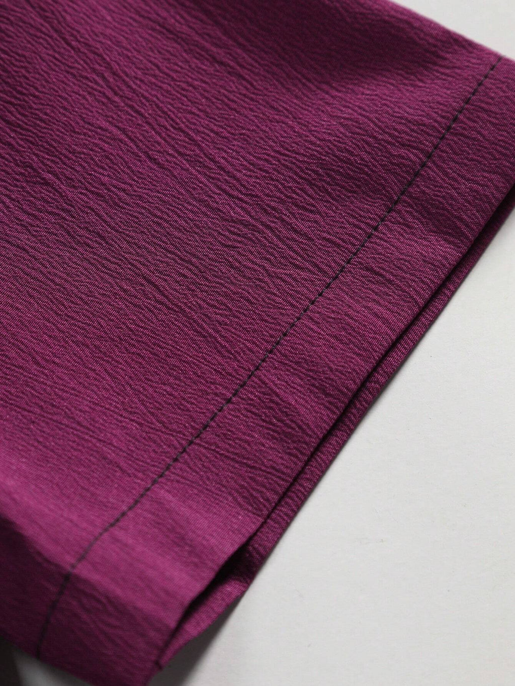 Men’s Grandad Collar Short Sleeve Shirt – Shirt