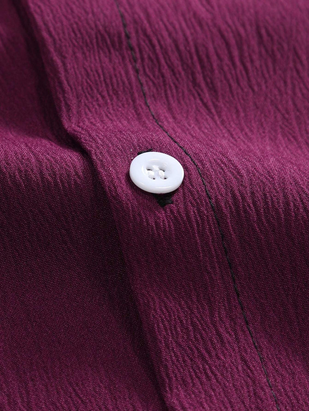 Men’s Grandad Collar Short Sleeve Shirt – Shirt