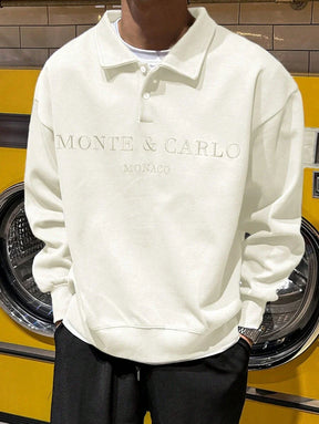 Men’s Embroidered Sweater – Monte Carlo Sweater