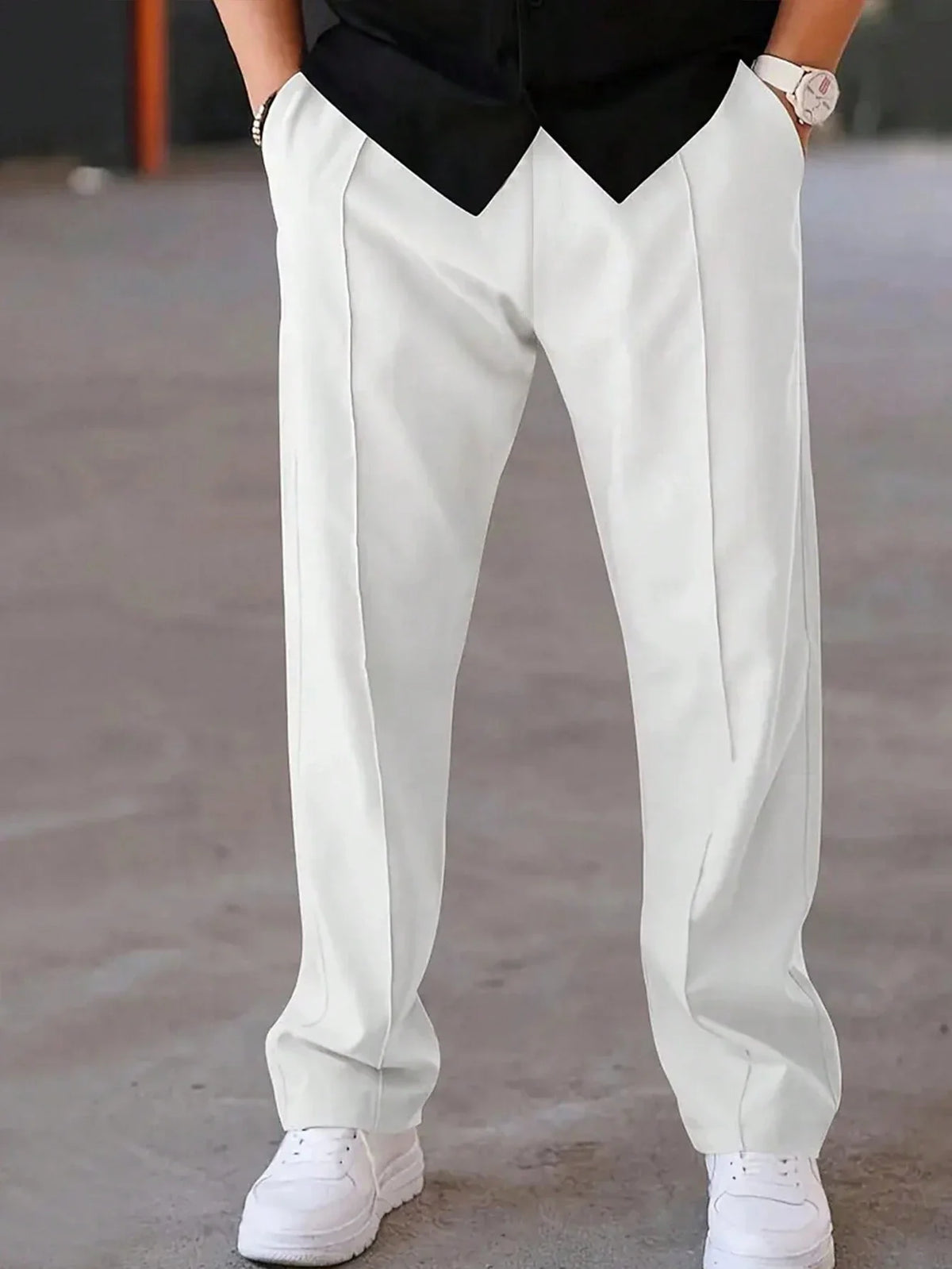 Men’s Plain Trousers – San Marino Trousers