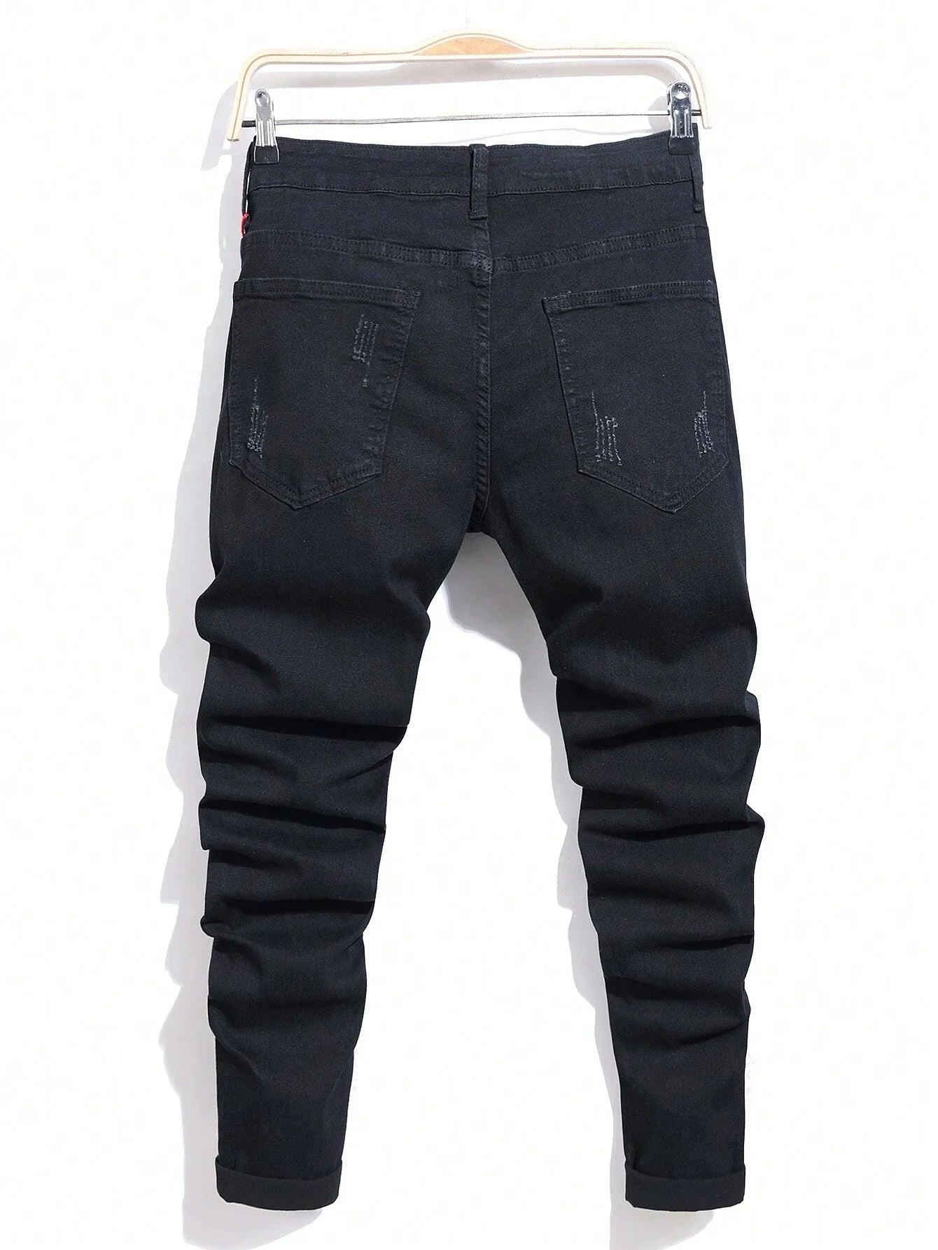 Men’s Distressed Jeans with Details – Dallas Jeans