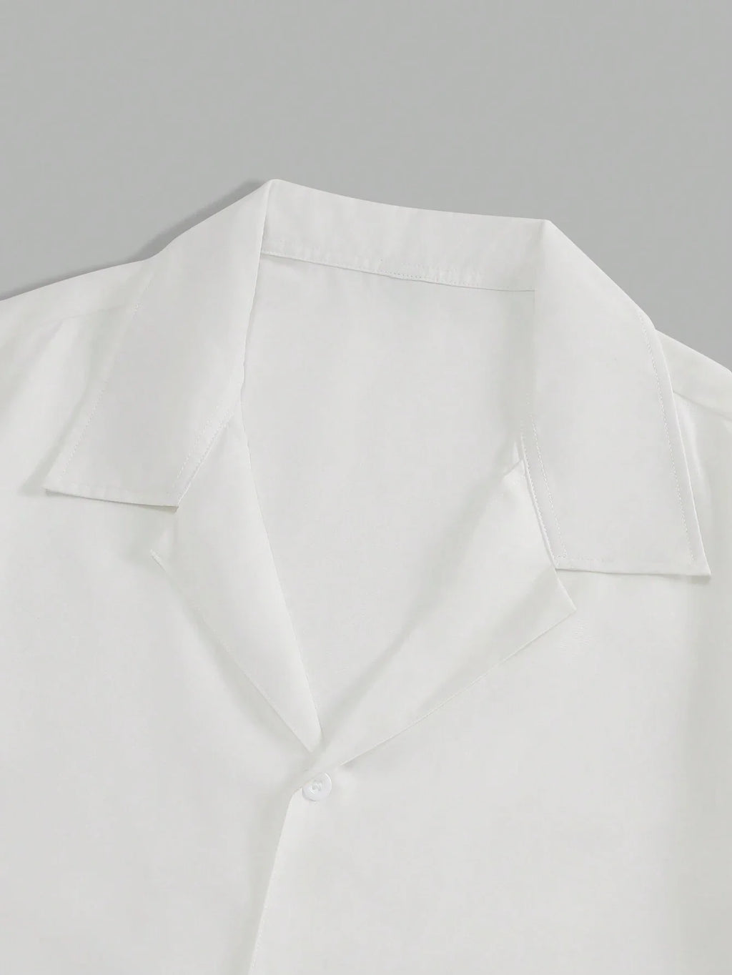 White Button-Up Shirt with Angels – Angel Legacy Shirt