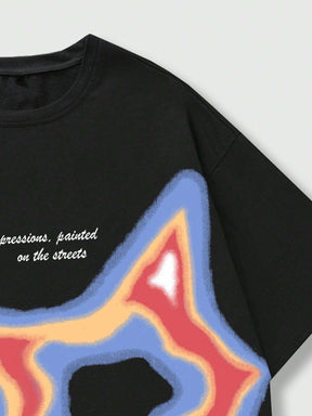 Men’s Oversized T-Shirt – Thermal Art T-Shirt