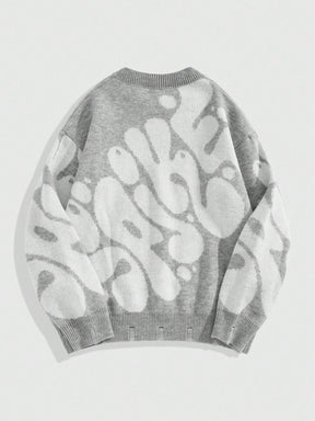 Men’s Printed Sweater - Sweater Spike