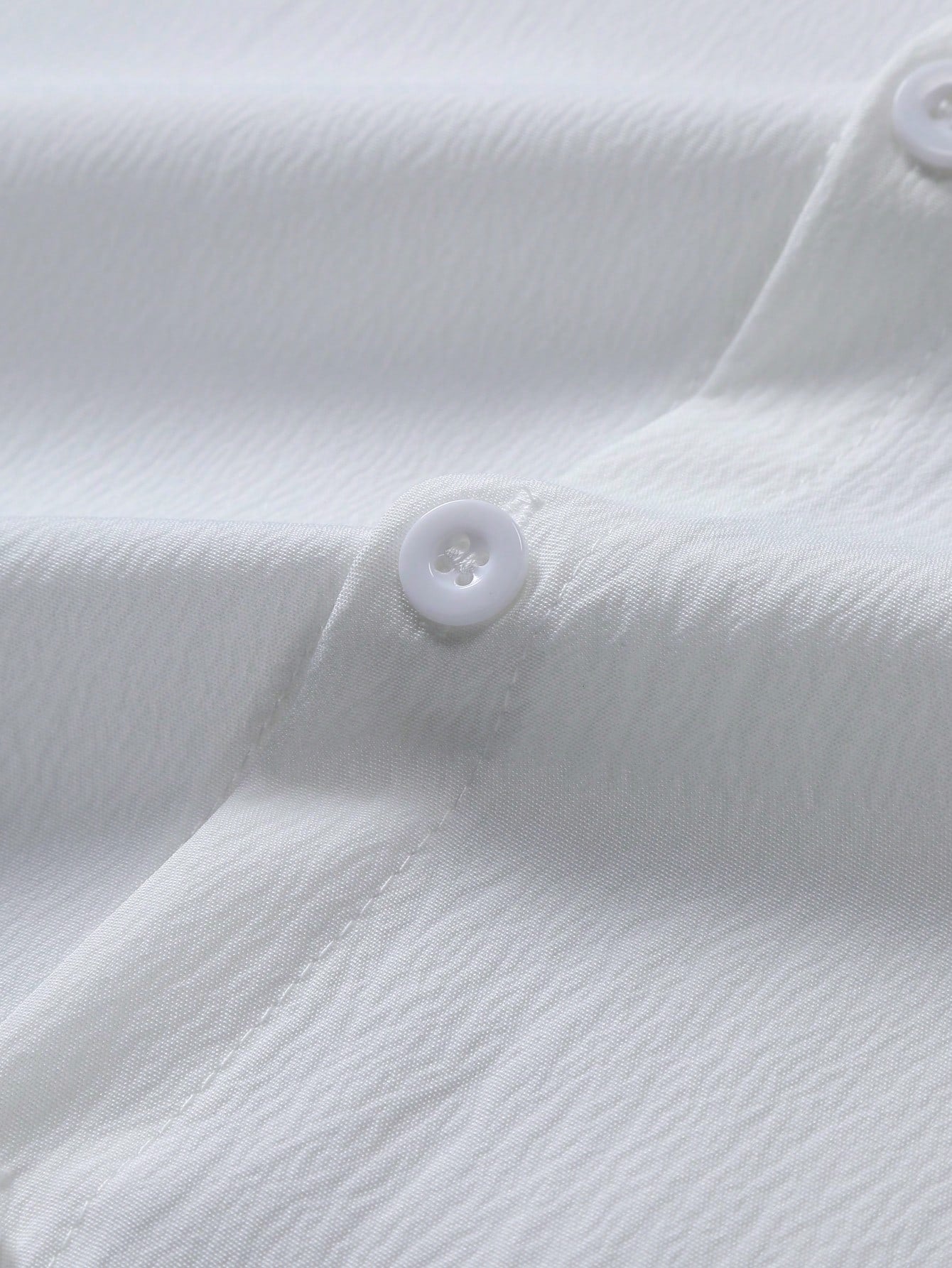 Men’s Grandad Collar Short Sleeve Shirt – Shirt